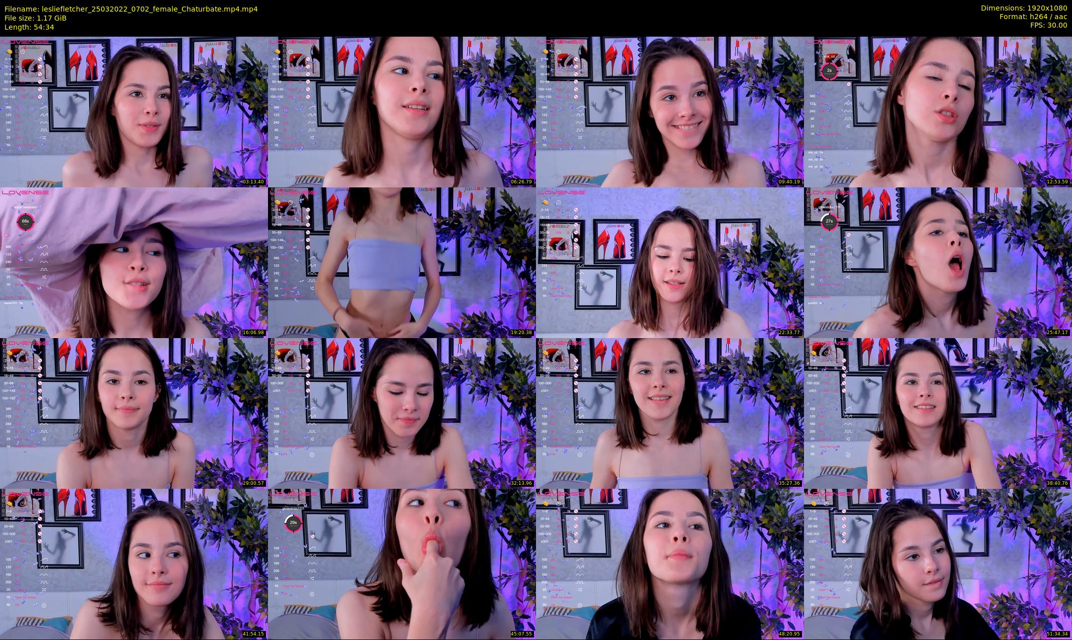 lesliefletcher — 55 minute Chaturbate couple cam show recording, 1080p, Mar 25, 2022