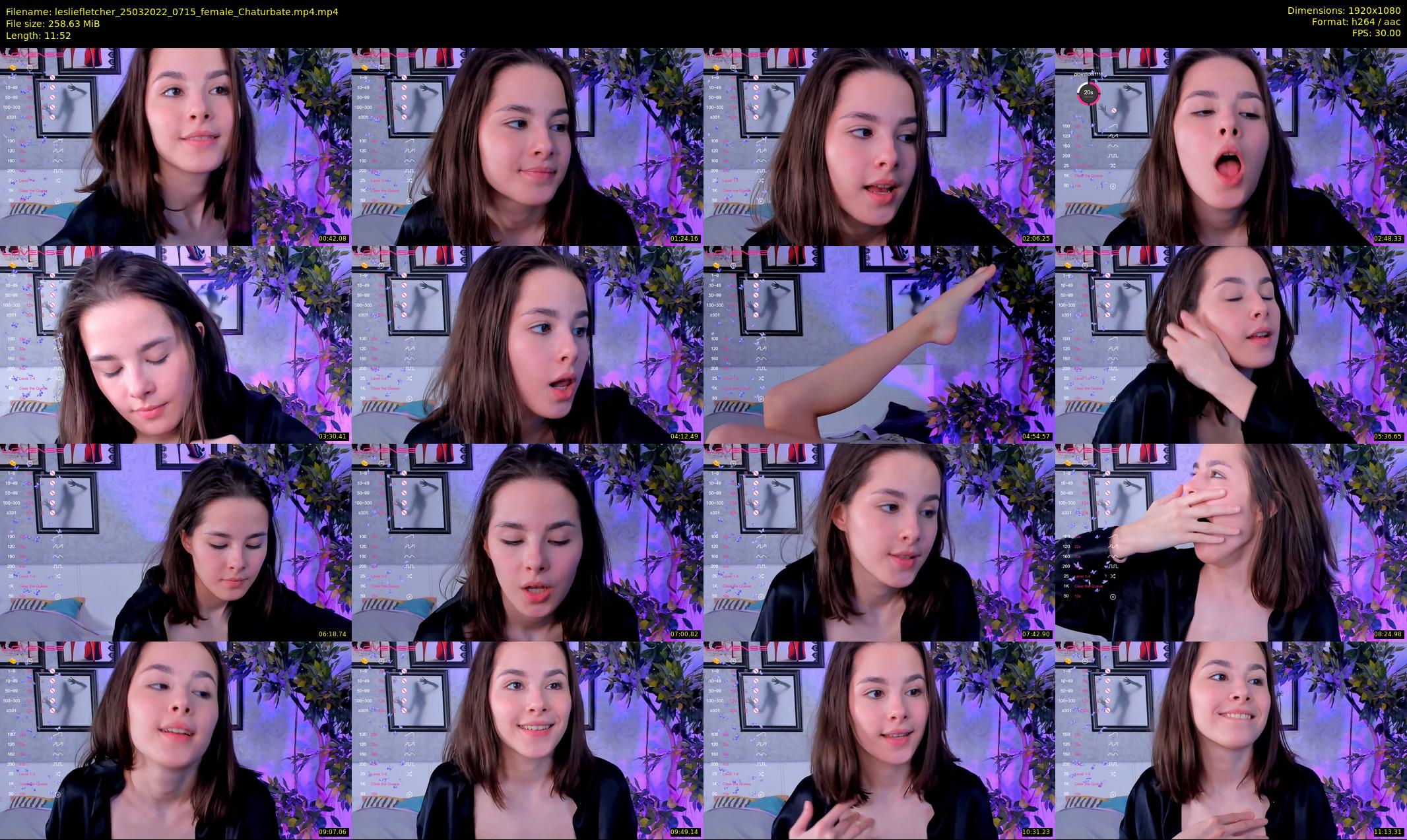 lesliefletcher — 12 minute Chaturbate couple cam show recording, 1080p, Mar 25, 2022