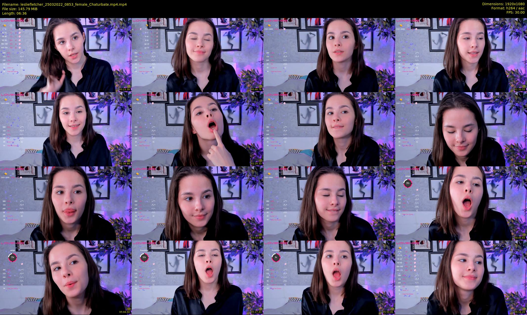 lesliefletcher — 7 minute Chaturbate couple cam show recording, 1080p, Mar 25, 2022