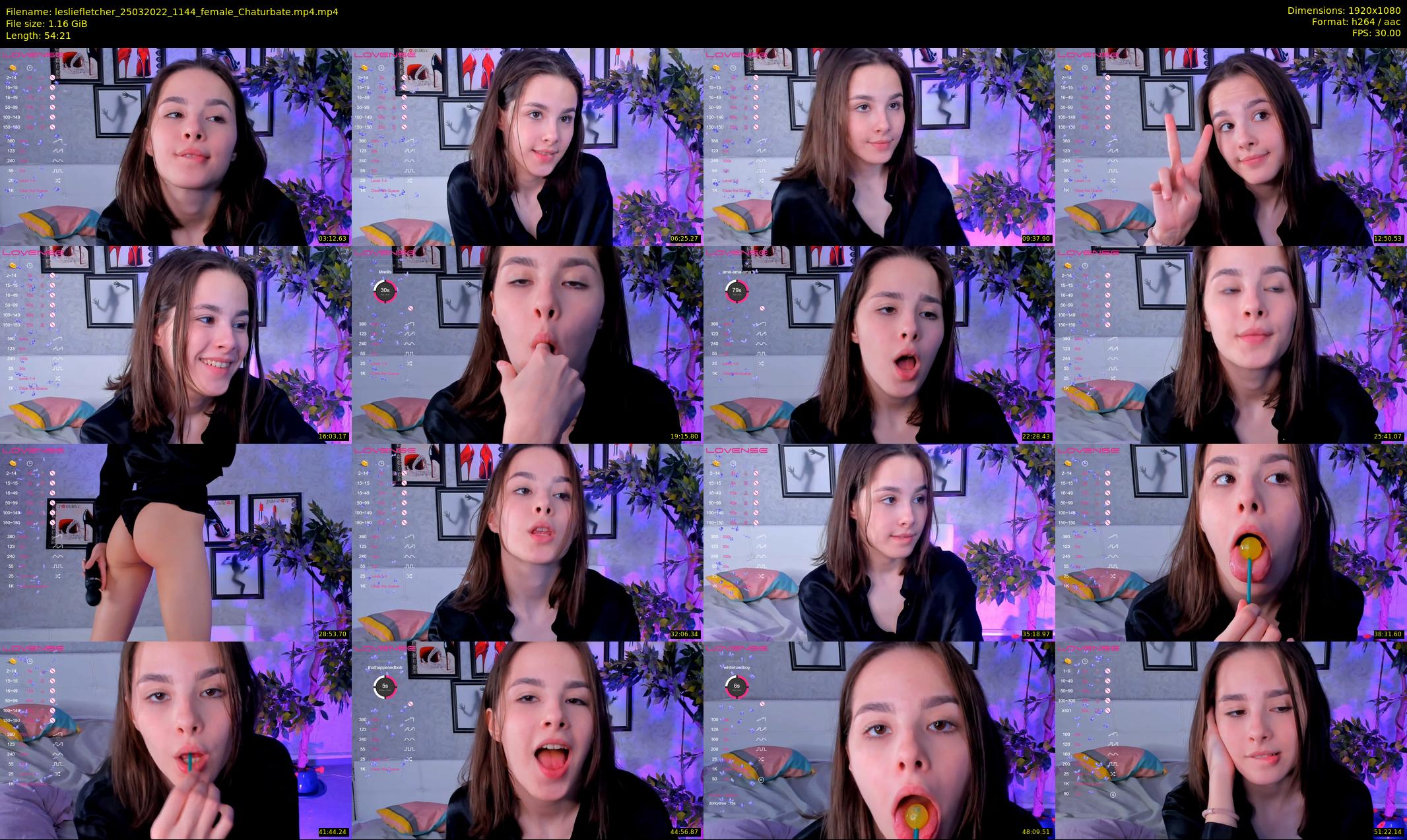 lesliefletcher — 55 minute Chaturbate couple cam show recording, 1080p, Mar 25, 2022
