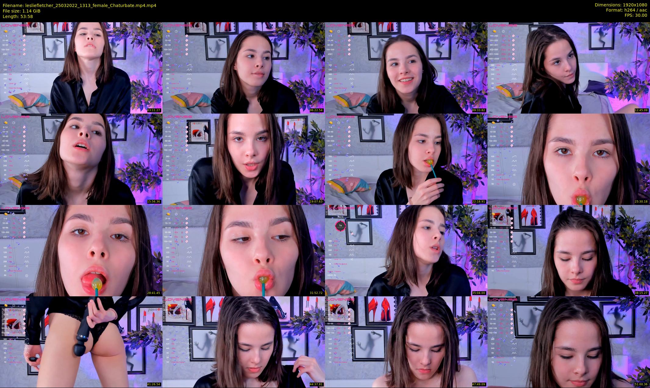 lesliefletcher — 54 minute Chaturbate couple cam show recording, 1080p, Mar 25, 2022