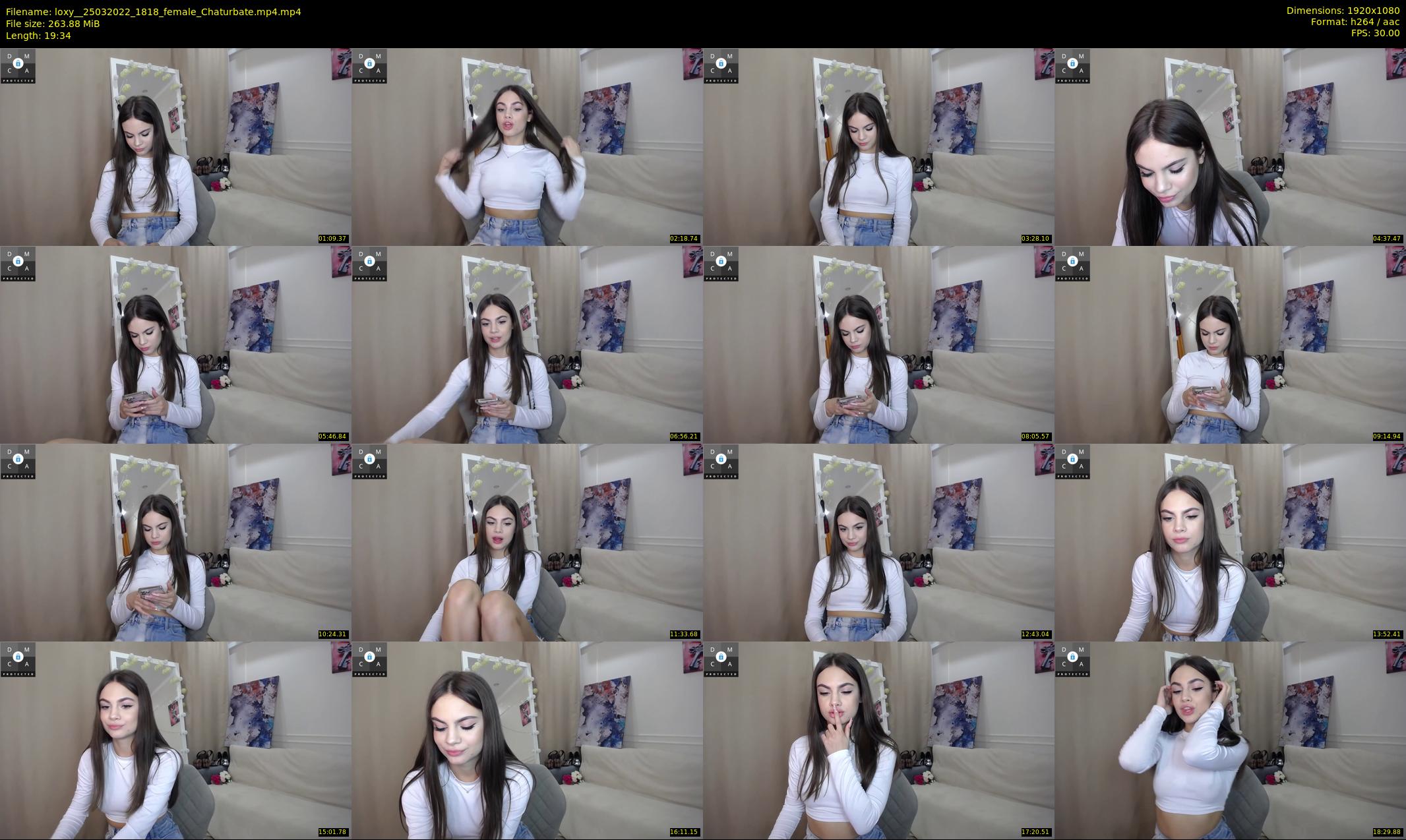 loxy_ — 20 minute Chaturbate female cam show recording, 1080p, Mar 25, 2022