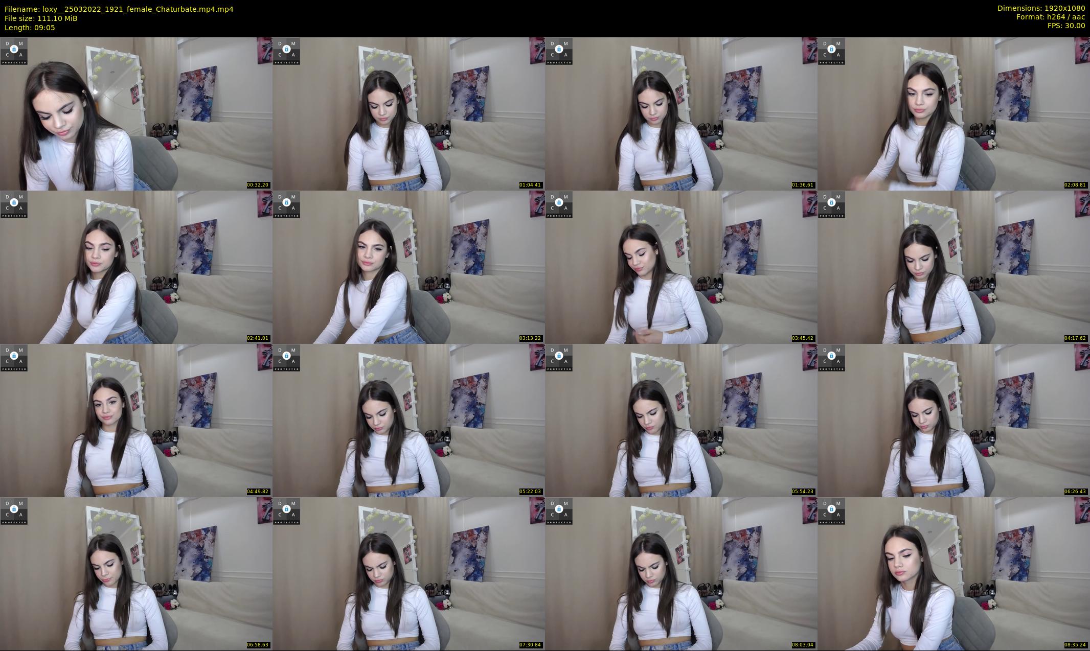 loxy_ — 10 minute Chaturbate female cam show recording, 1080p, Mar 25, 2022