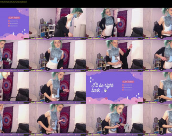 lunasparkles — 59 minute Chaturbate female cam show recording, 1080p, Mar 25, 2022