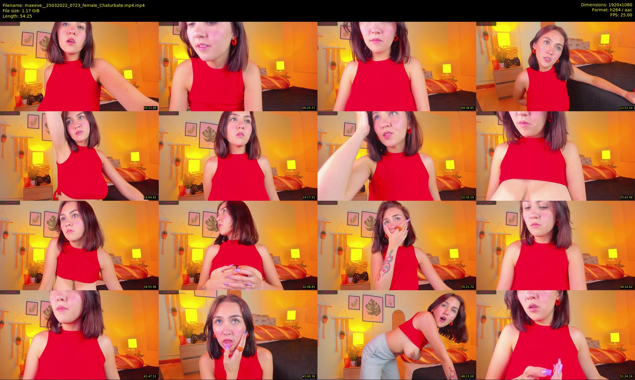 maeeve_ — 55 minute Chaturbate female cam show recording, 1080p, Mar 25, 2022