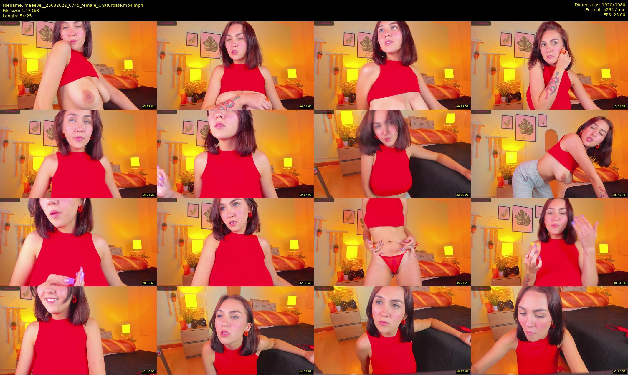 maeeve_ — 55 minute Chaturbate female cam show recording, 1080p, Mar 25, 2022
