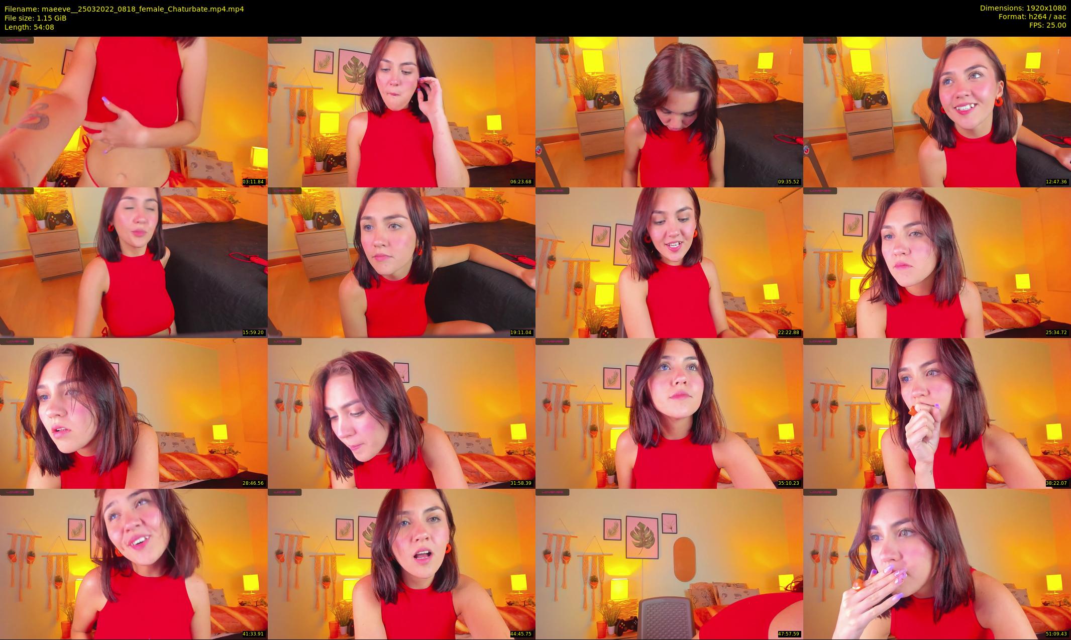 maeeve_ — 55 minute Chaturbate female cam show recording, 1080p, Mar 25, 2022
