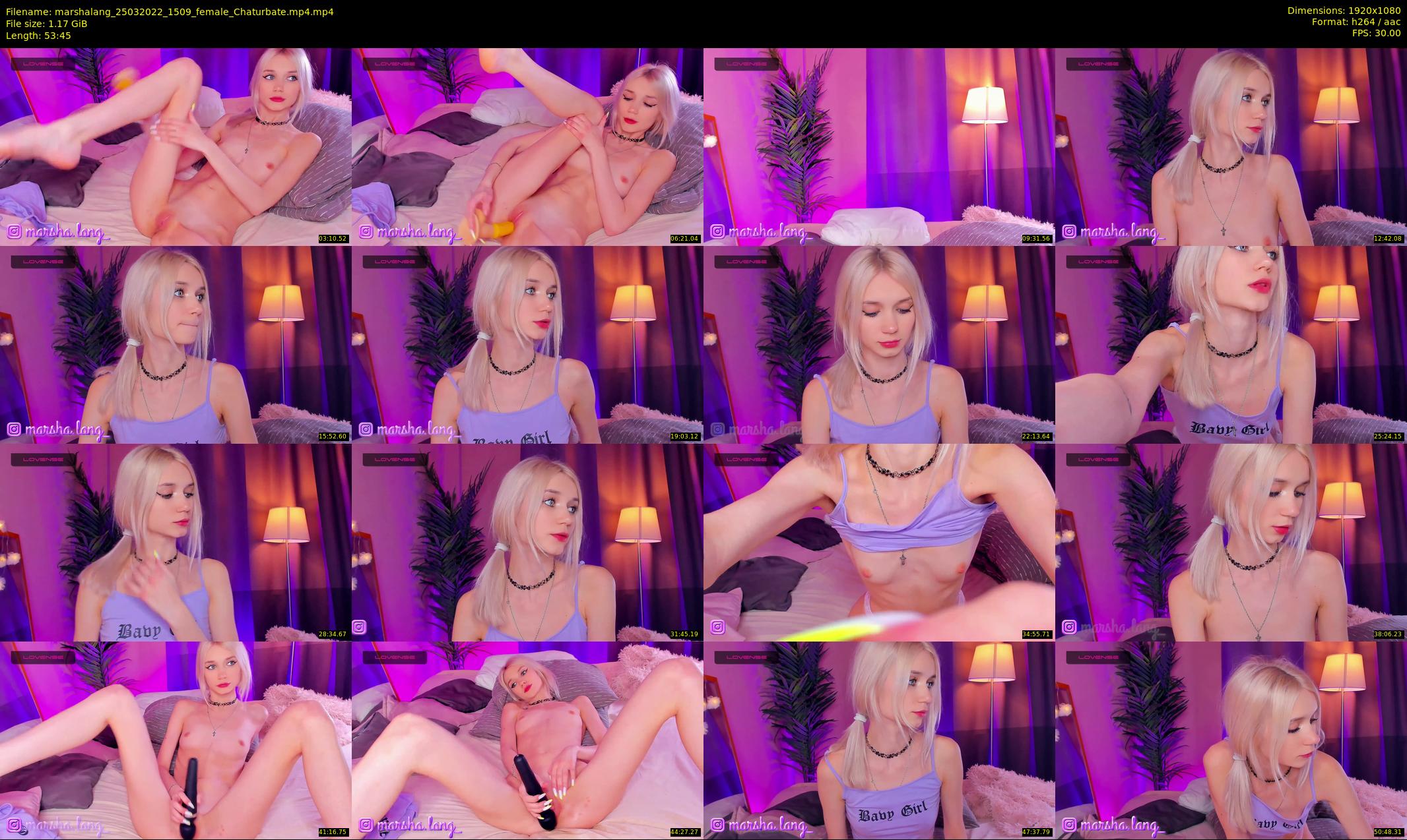marshalang — 54 minute Chaturbate couple cam show recording, 1080p, Mar 25, 2022
