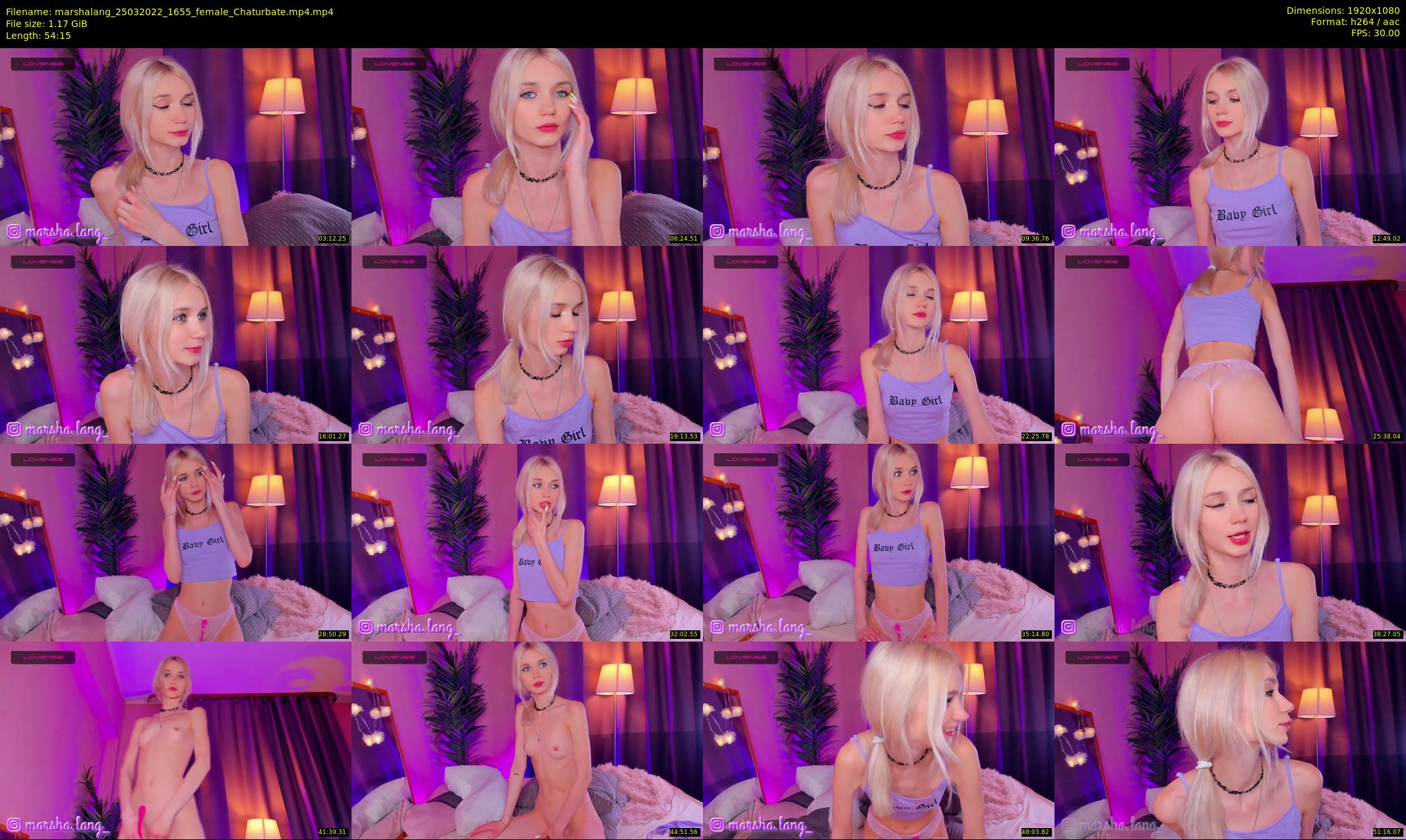 marshalang — 55 minute Chaturbate couple cam show recording, 1080p, Mar 25, 2022
