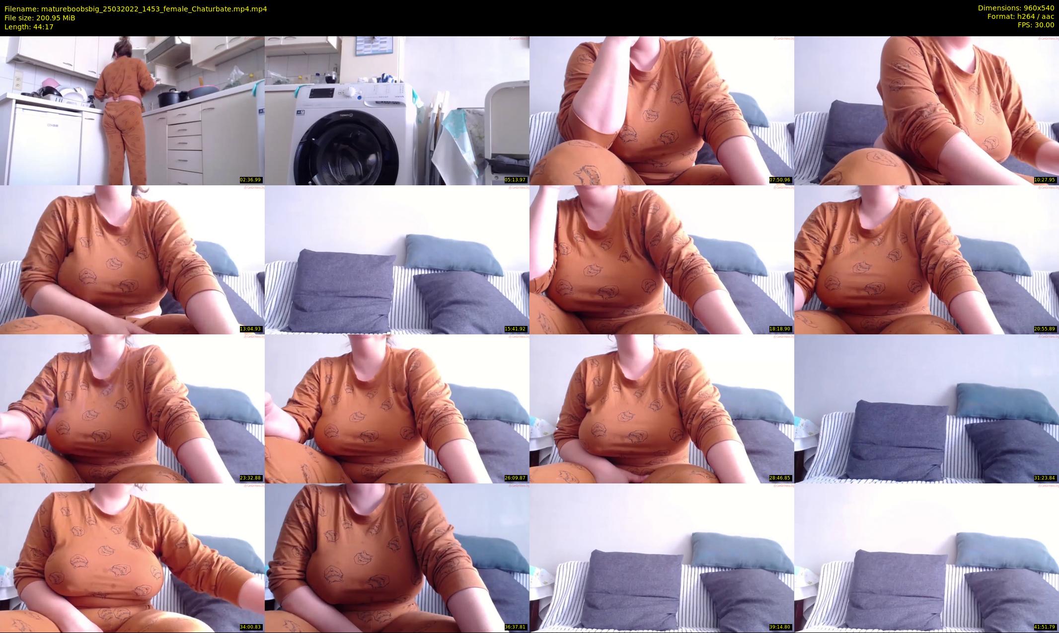 matureboobsbig — 45 minute Chaturbate female cam show recording, 480p, Mar 25, 2022