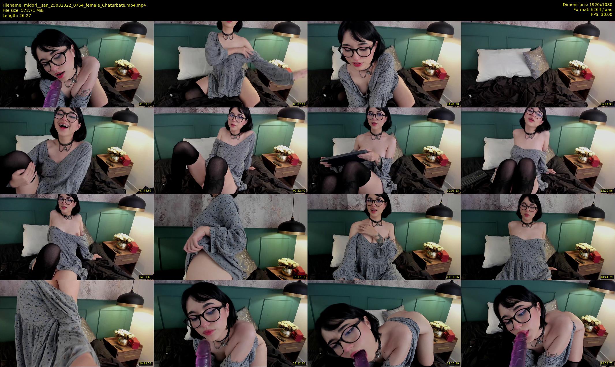 midori__san — 27 minute Chaturbate female cam show recording, 1080p, Mar 25, 2022
