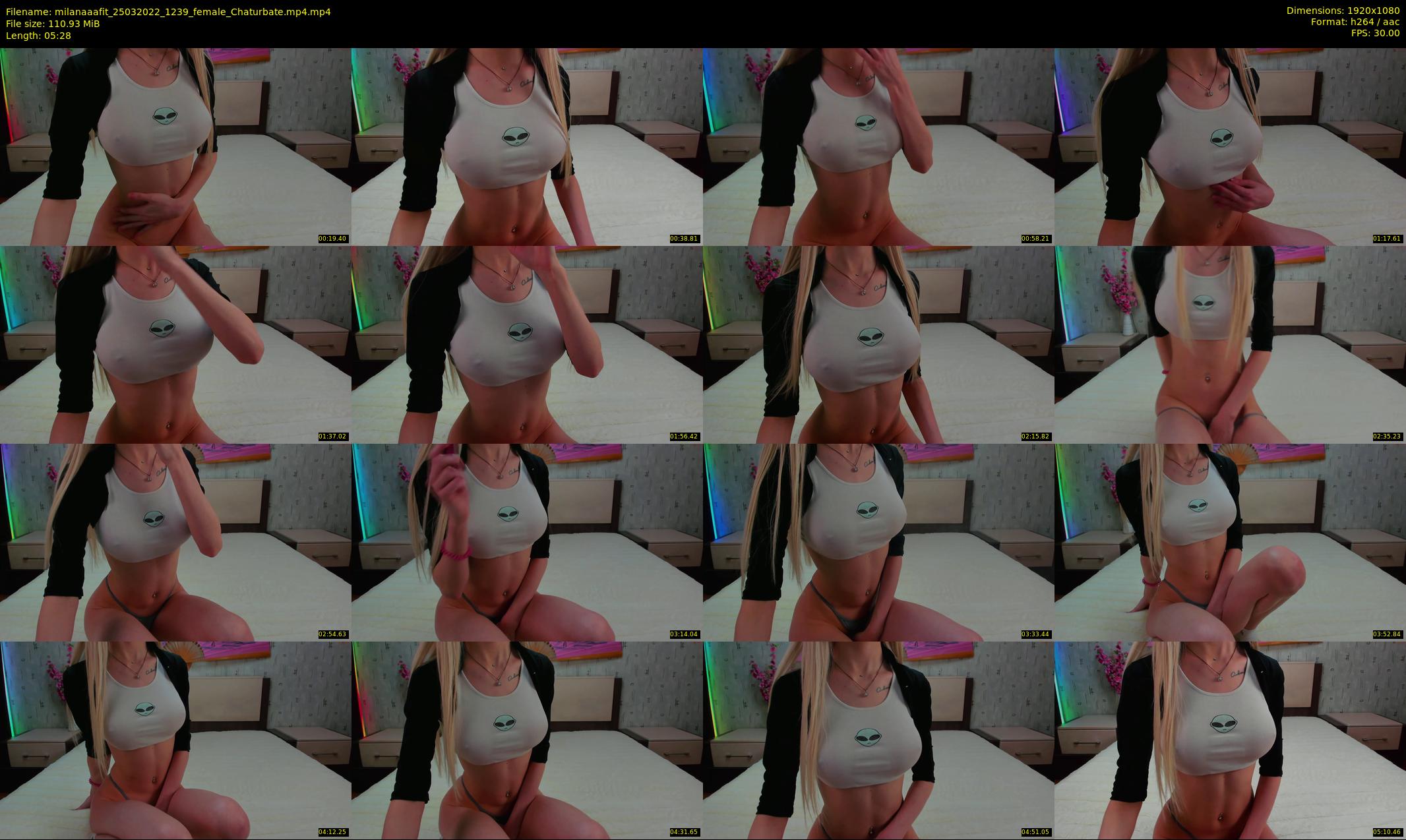 milanaaafit — 6 minute Chaturbate couple cam show recording, 1080p, Mar 25, 2022