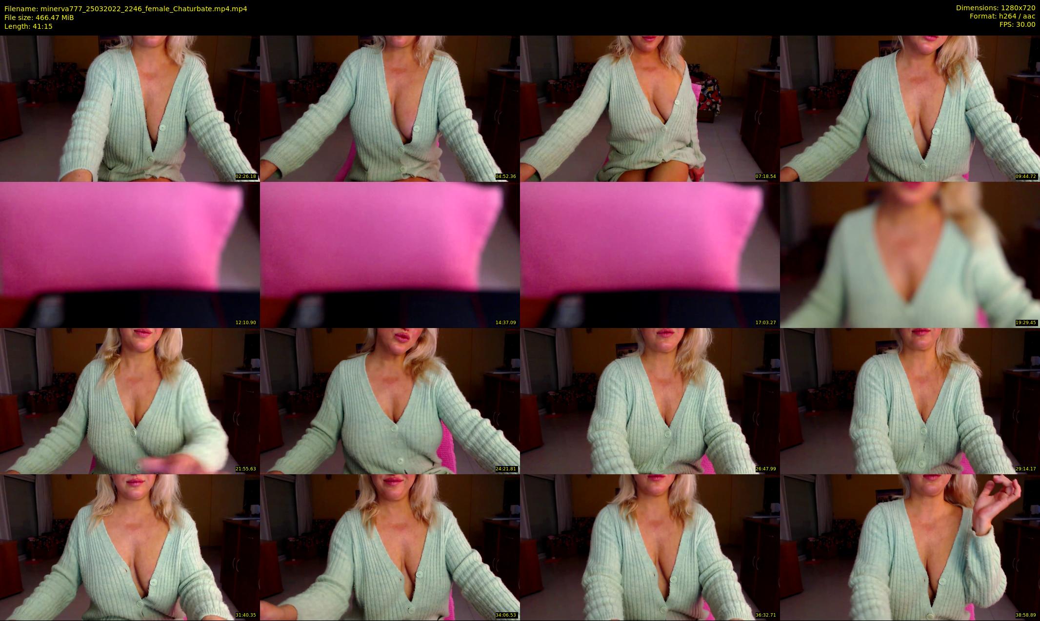 minerva777 — 42 minute Chaturbate female cam show recording, 720p, Mar 25, 2022
