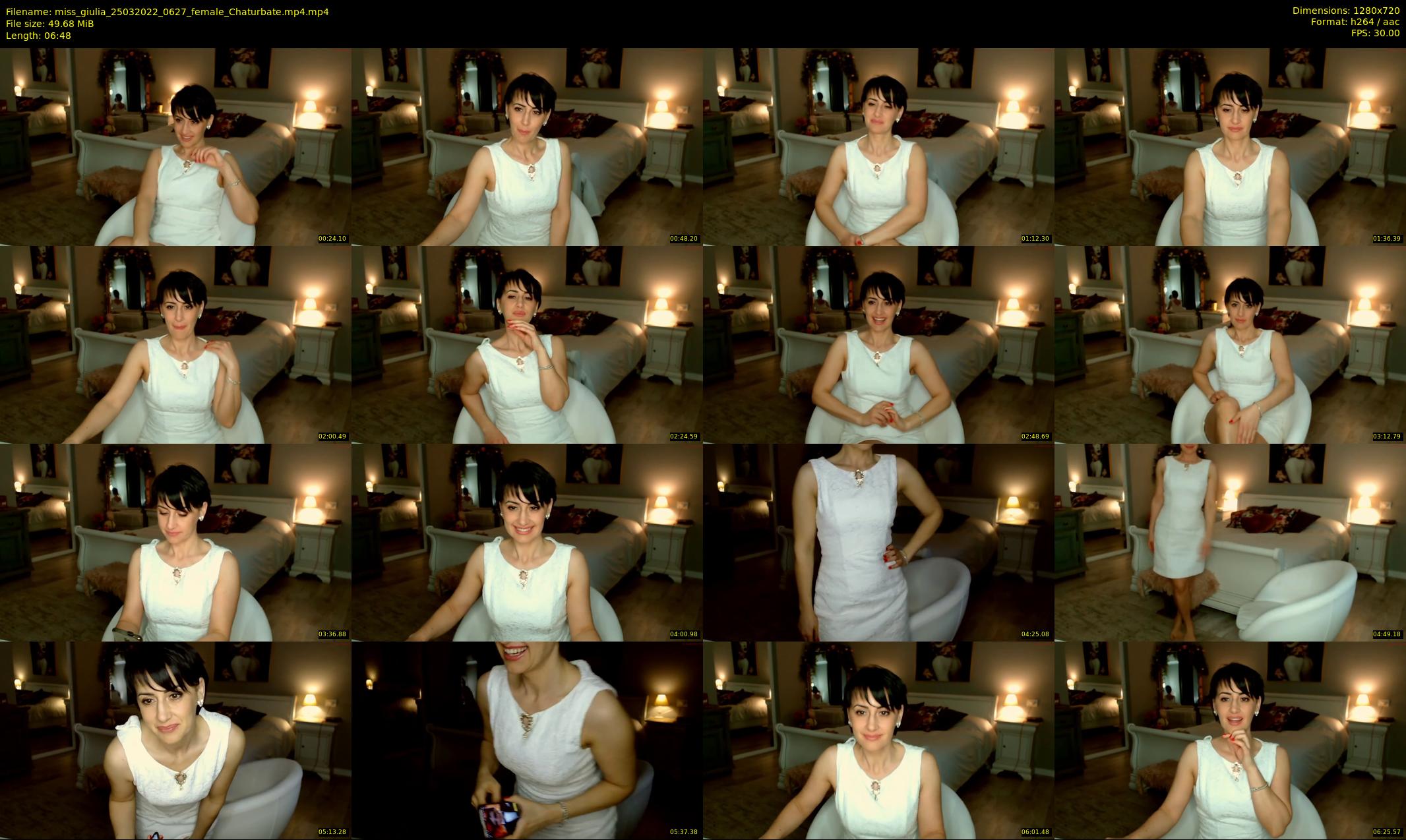 miss_giulia — 7 minute Chaturbate female cam show recording, 720p, Mar 25, 2022