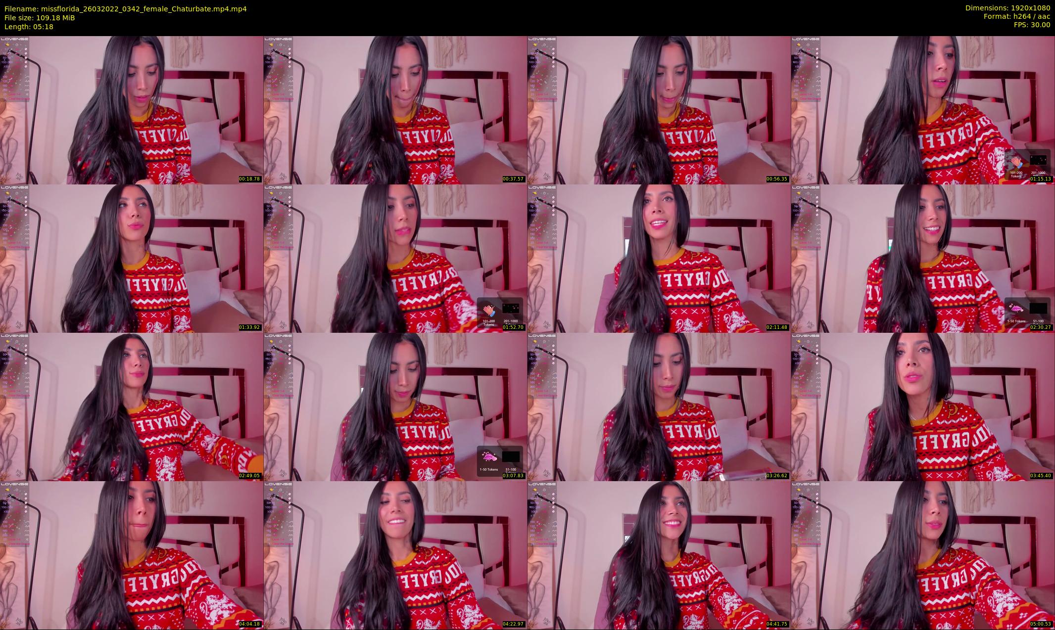 missflorida — 6 minute Chaturbate female cam show recording, 1080p, Mar 26, 2022