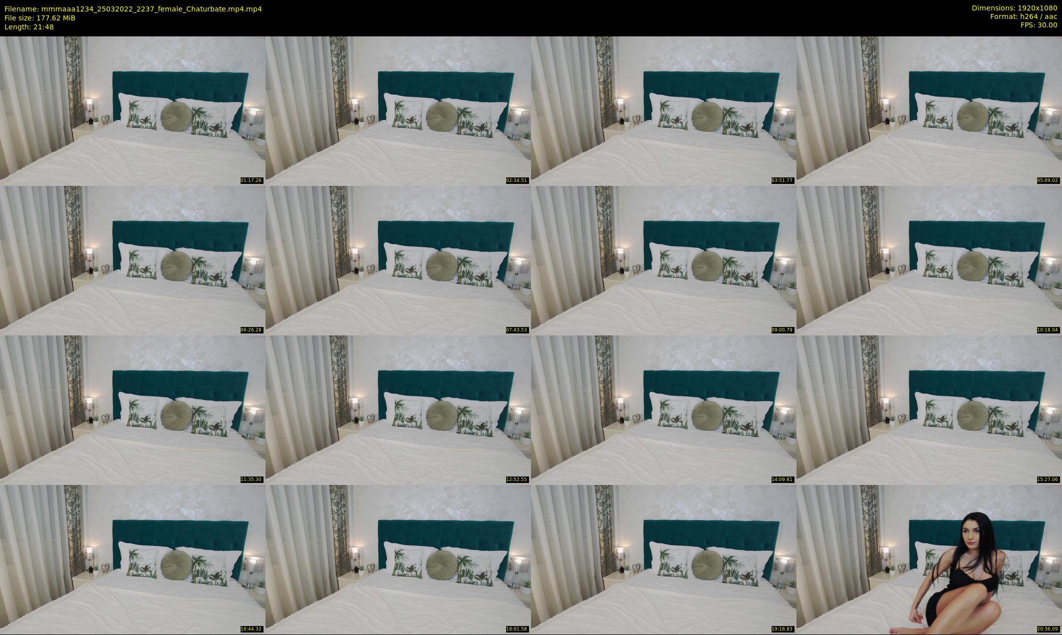 mmmaaa1234 — 22 minute Chaturbate female cam show recording, 1080p, Mar 25, 2022
