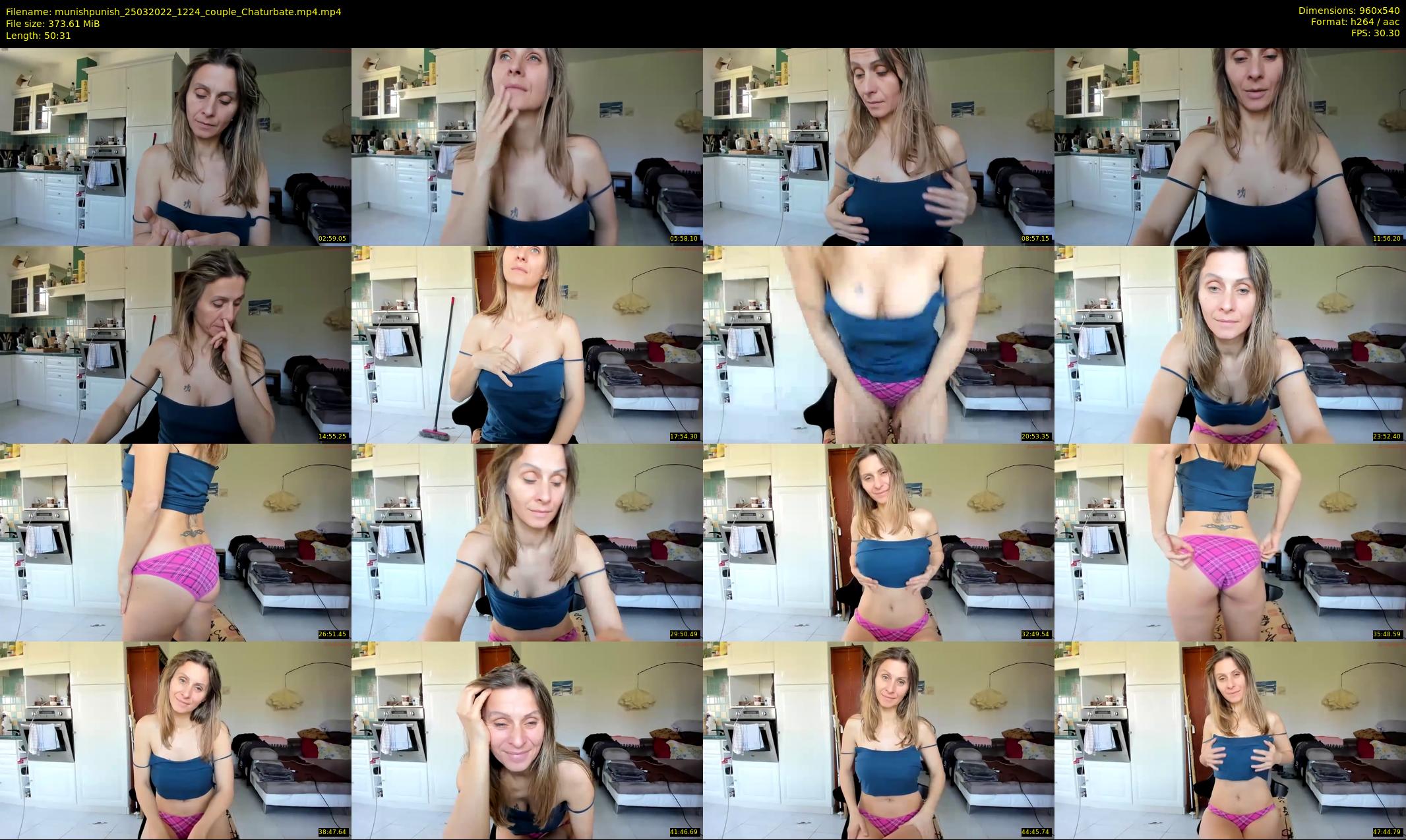munishpunish — 51 minute Chaturbate couple cam show recording, 480p, Mar 25, 2022