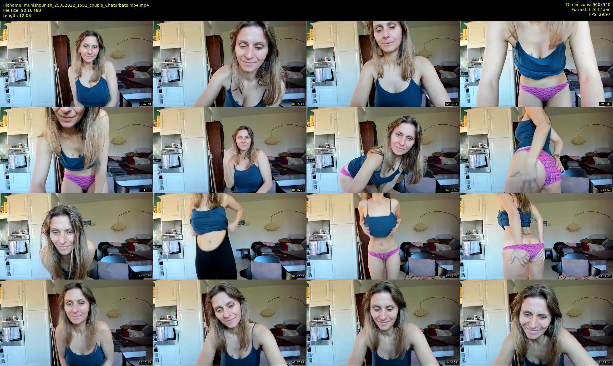 munishpunish — 13 minute Chaturbate couple cam show recording, 480p, Mar 25, 2022