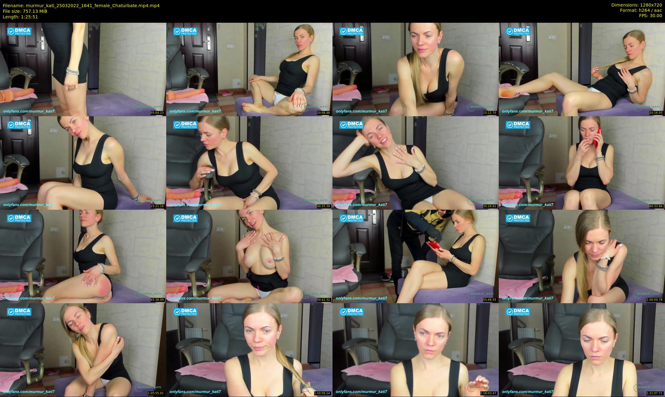 murmur_kati — 86 minute Chaturbate female cam show recording, 720p, Mar 25, 2022