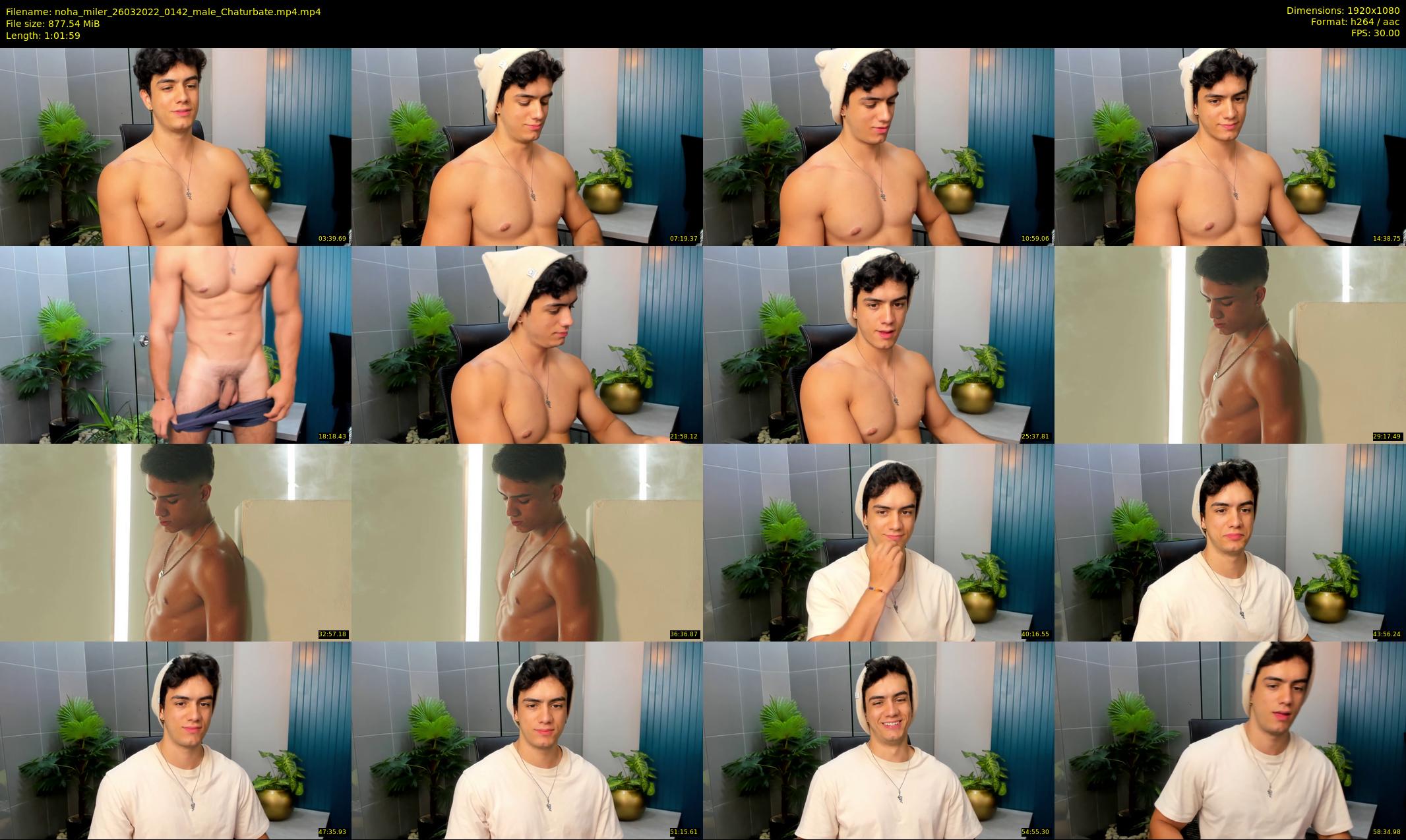 noha_miler — 62 minute Chaturbate male cam show recording, 1080p, Mar 26, 2022