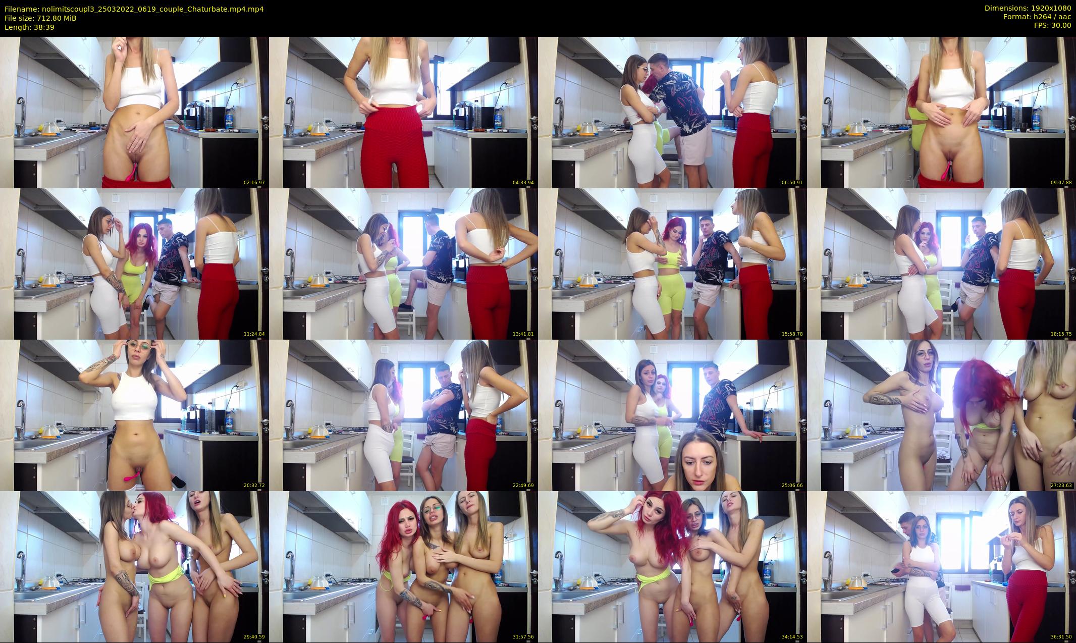 nolimitscoupl3 — 39 minute Chaturbate couple cam show recording, 1080p, Mar 25, 2022