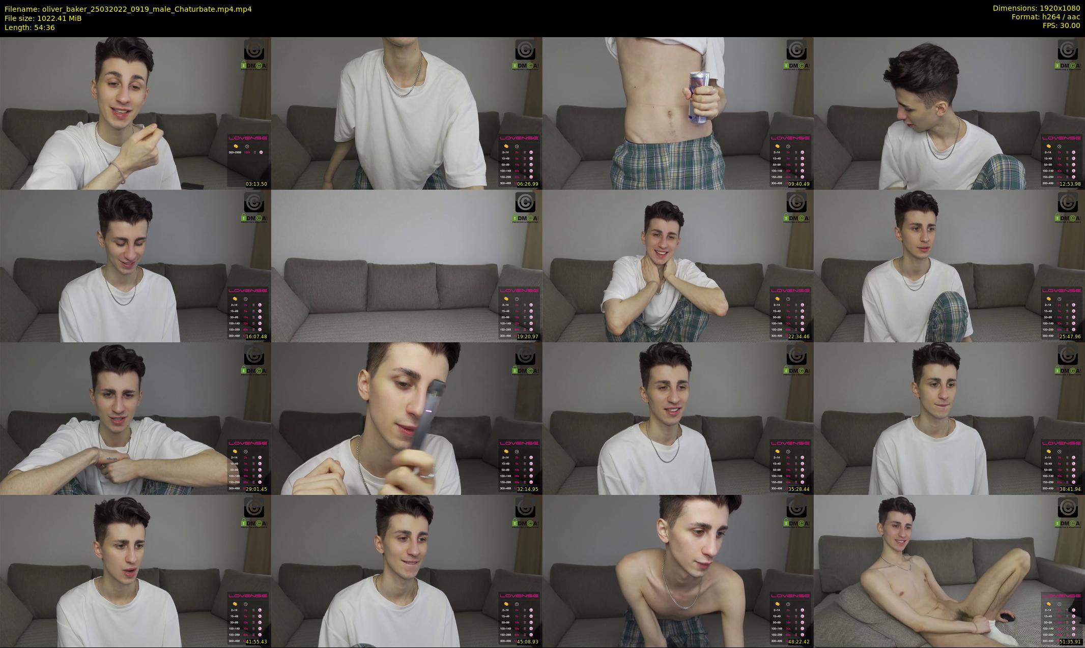 oliver_baker — 55 minute Chaturbate male cam show recording, 1080p, Mar 25, 2022