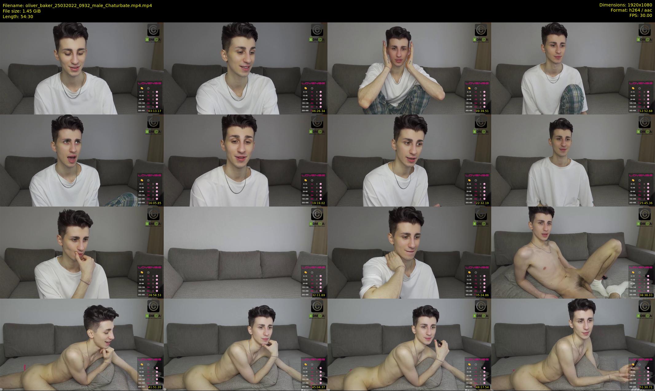 oliver_baker — 55 minute Chaturbate male cam show recording, 1080p, Mar 25, 2022