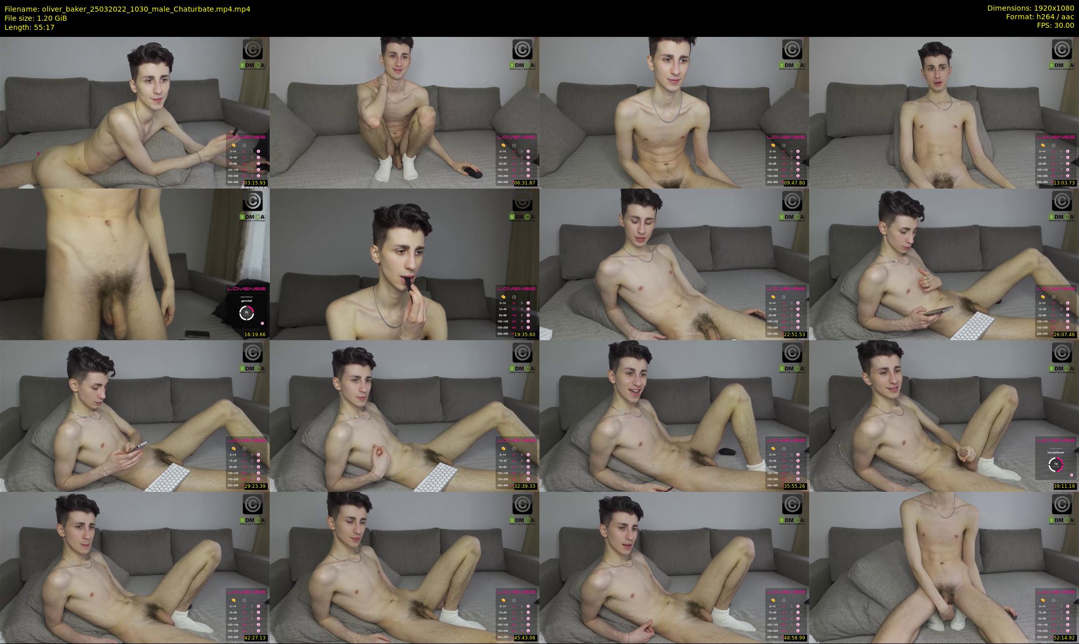 oliver_baker — 56 minute Chaturbate male cam show recording, 1080p, Mar 25, 2022