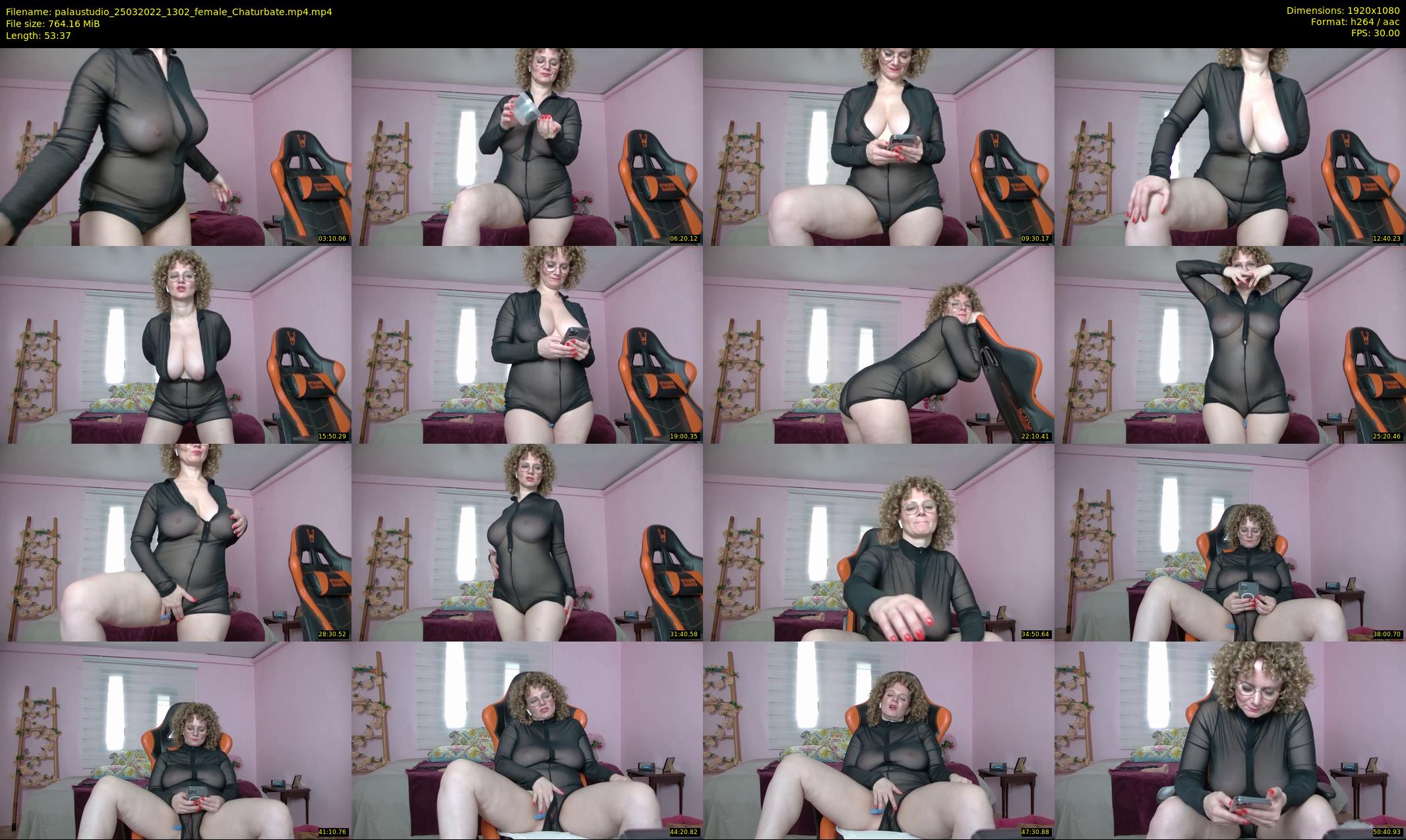 palaustudio — 54 minute Chaturbate female cam show recording, 1080p, Mar 25, 2022