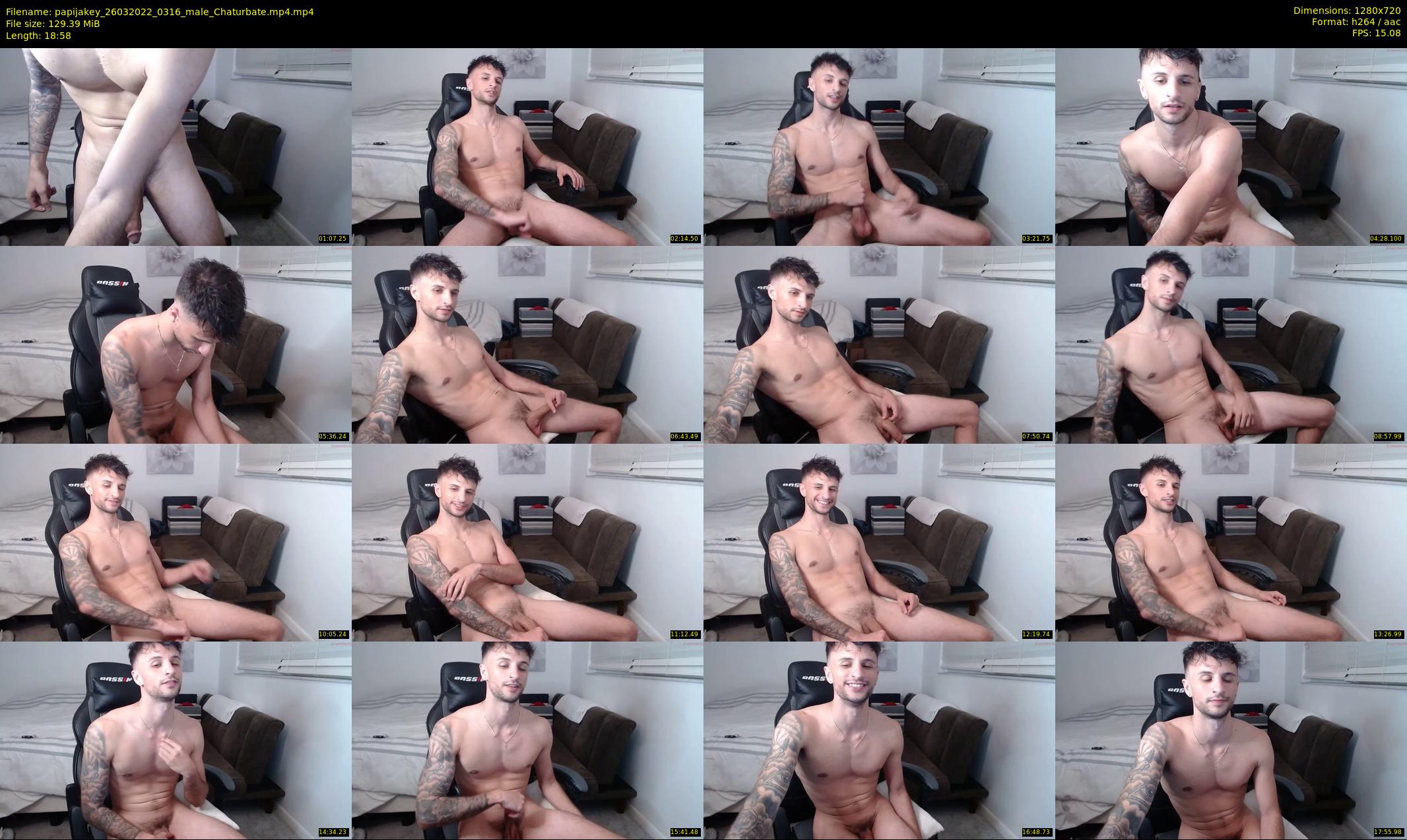 papijakey — 19 minute Chaturbate male cam show recording, 720p, Mar 26, 2022