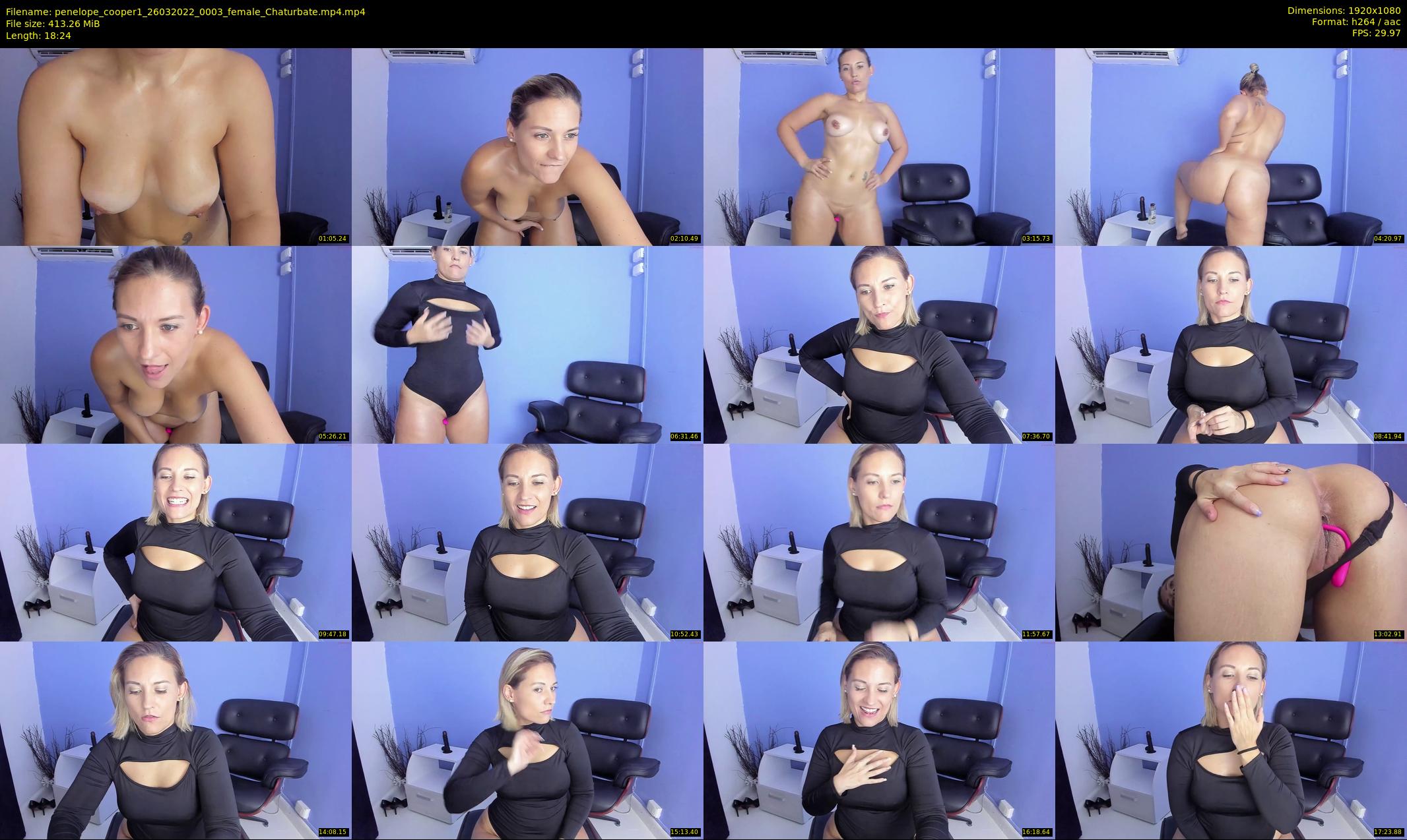 penelope_cooper1 — 19 minute Chaturbate female cam show recording, 1080p, Mar 26, 2022