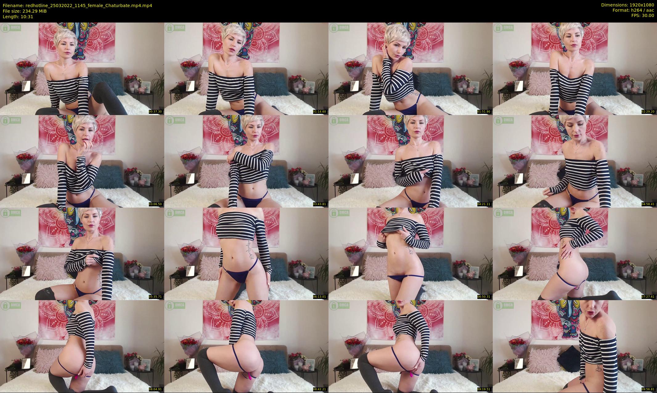 redhotline — 11 minute Chaturbate female cam show recording, 1080p, Mar 25, 2022