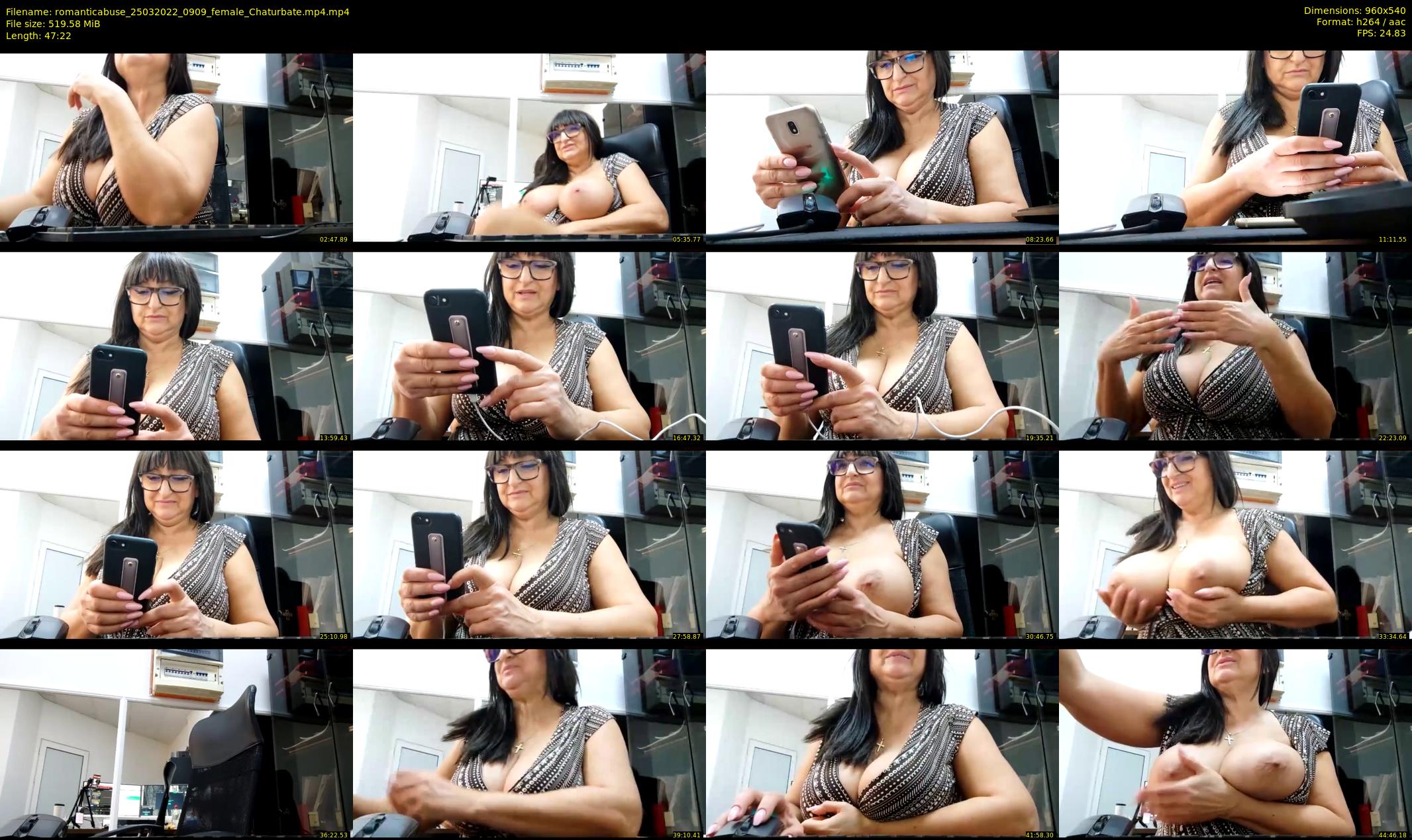 romanticabuse — 48 minute Chaturbate female cam show recording, 480p, Mar 25, 2022