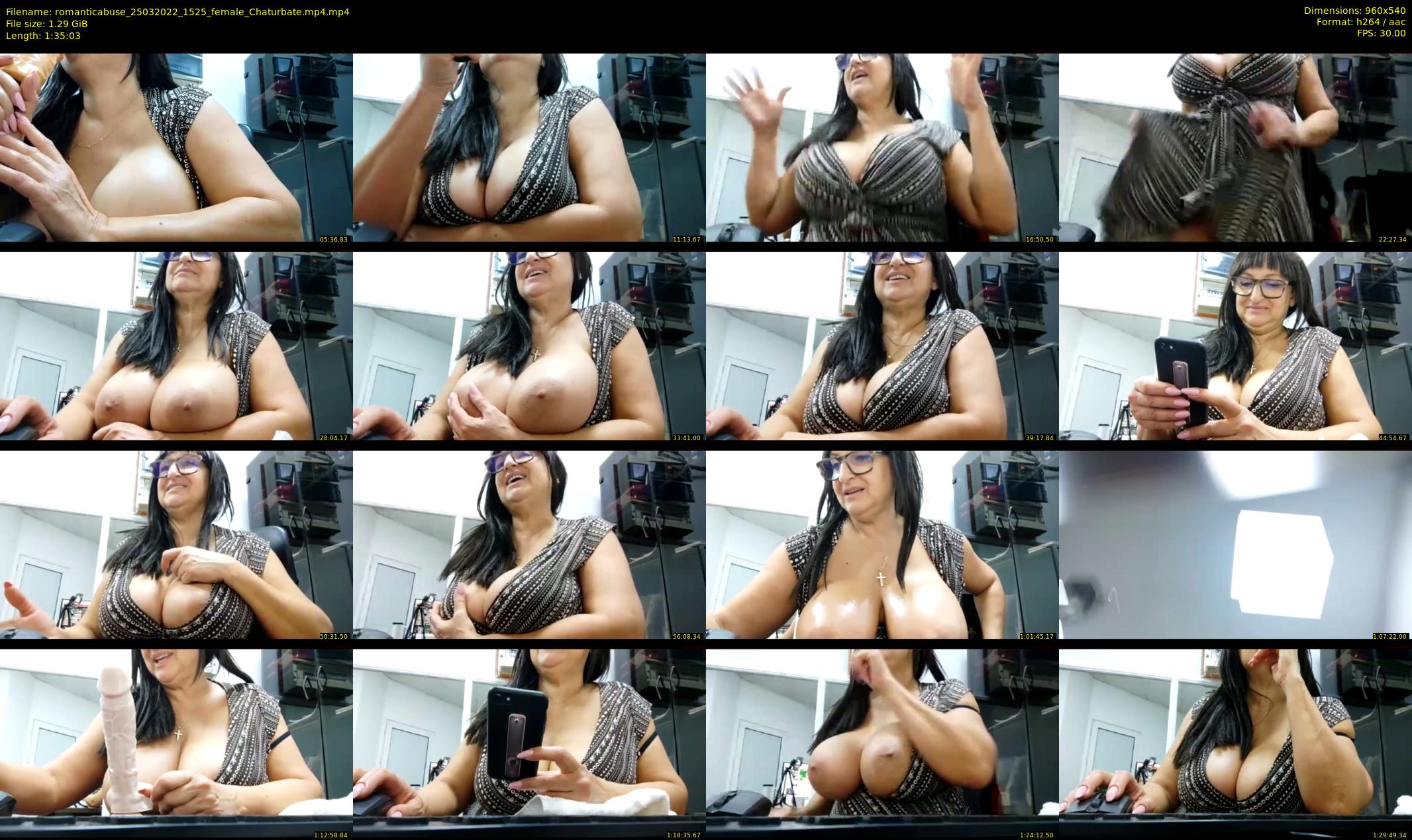 romanticabuse — 96 minute Chaturbate female cam show recording, 480p, Mar 25, 2022