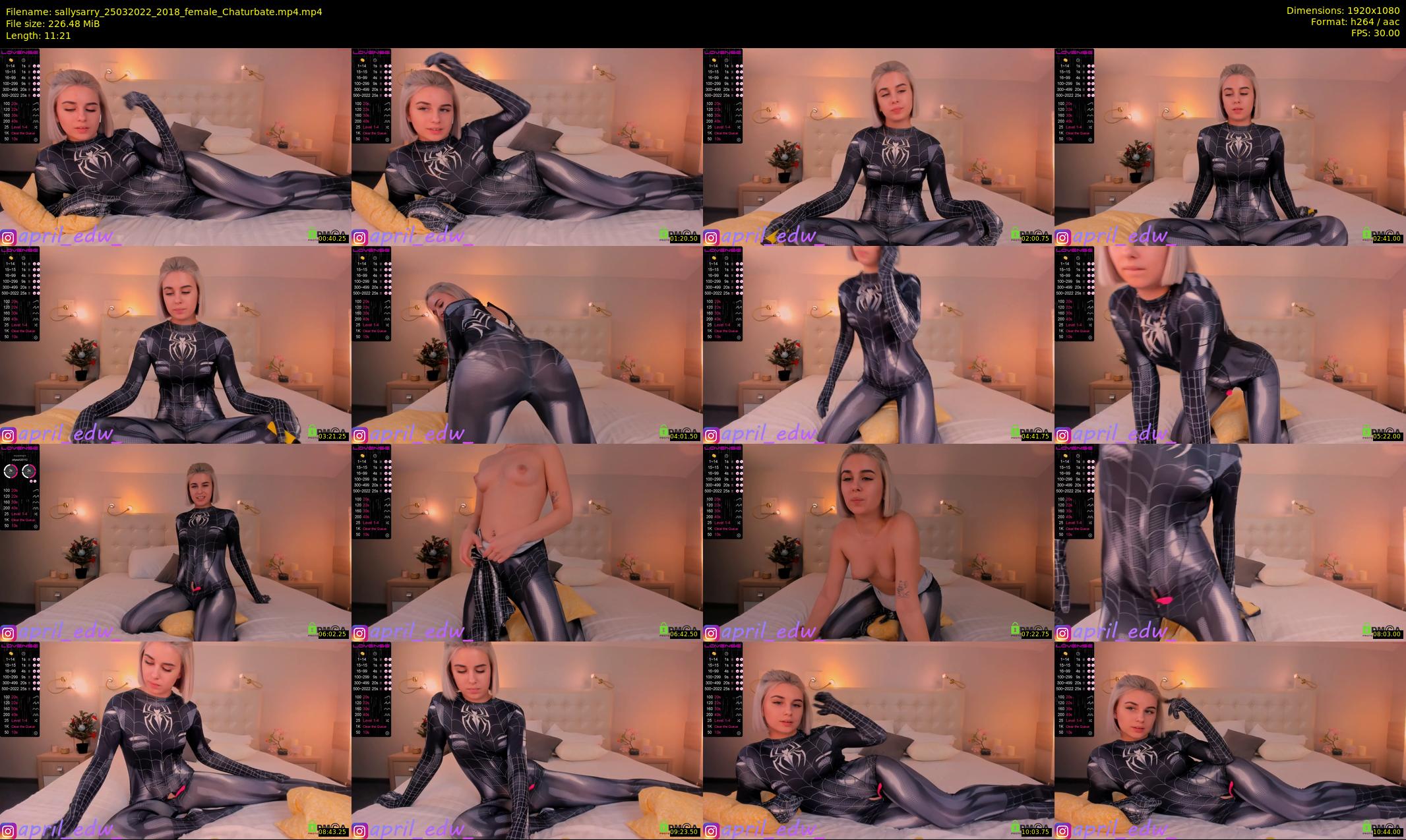 sallysarry — 12 minute Chaturbate couple cam show recording, 1080p, Mar 25, 2022
