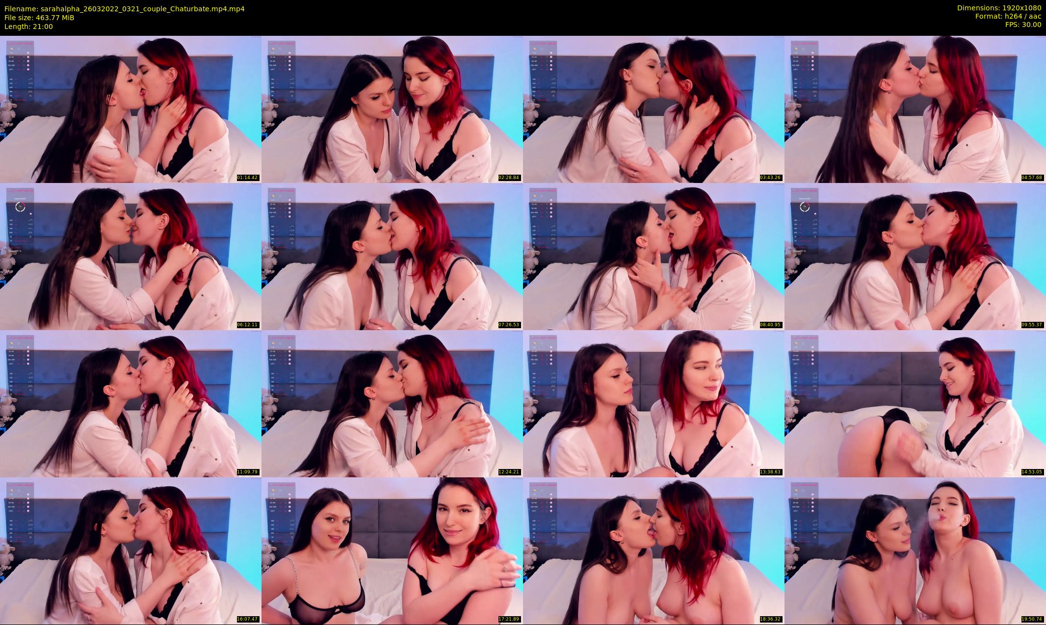 sarahalpha — 21 minute Chaturbate couple cam show recording, 1080p, Mar 26, 2022