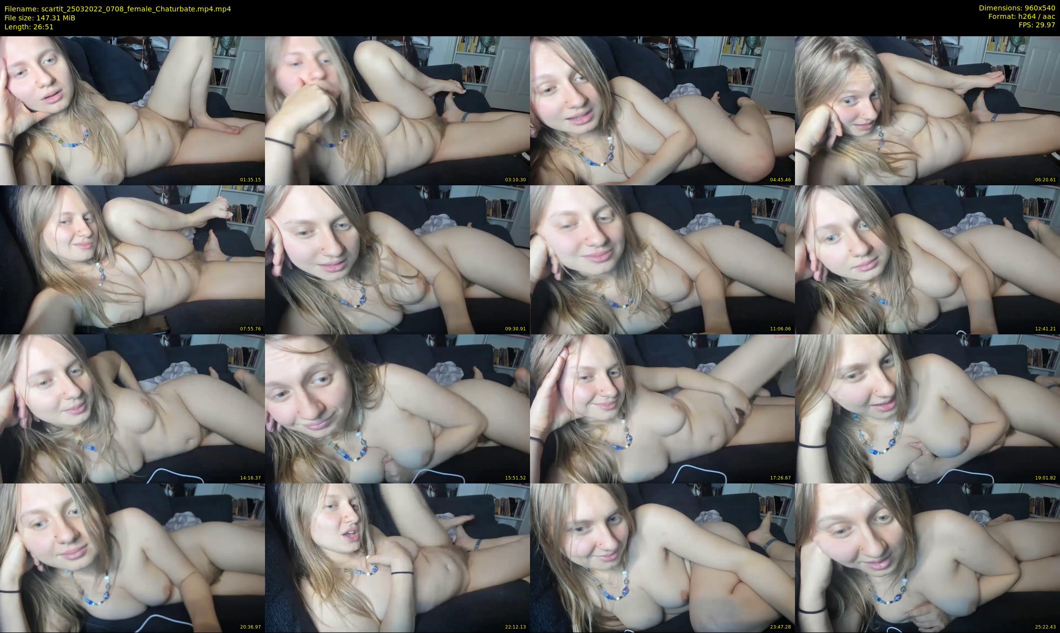 scartit — 27 minute Chaturbate female cam show recording, 480p, Mar 25, 2022