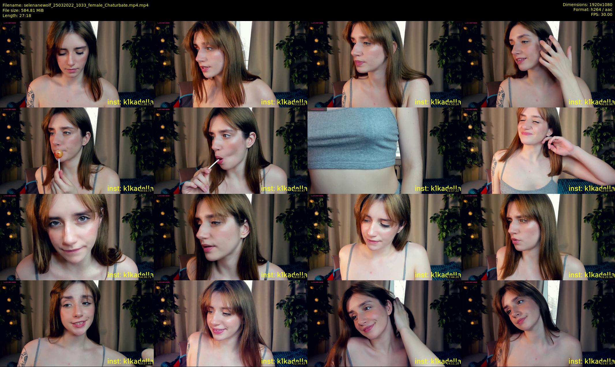 selenanewolf — 28 minute Chaturbate couple cam show recording, 1080p, Mar 25, 2022