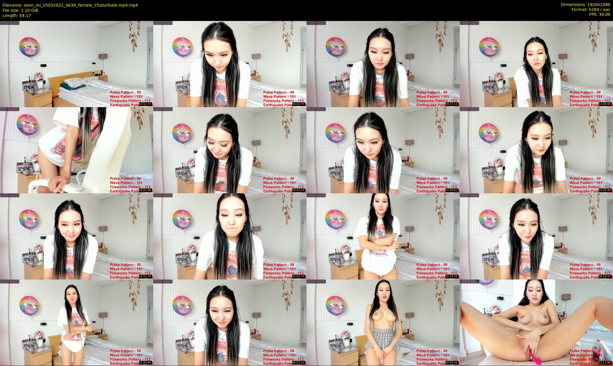 seon_mi — 55 minute Chaturbate female cam show recording, 1080p, Mar 25, 2022