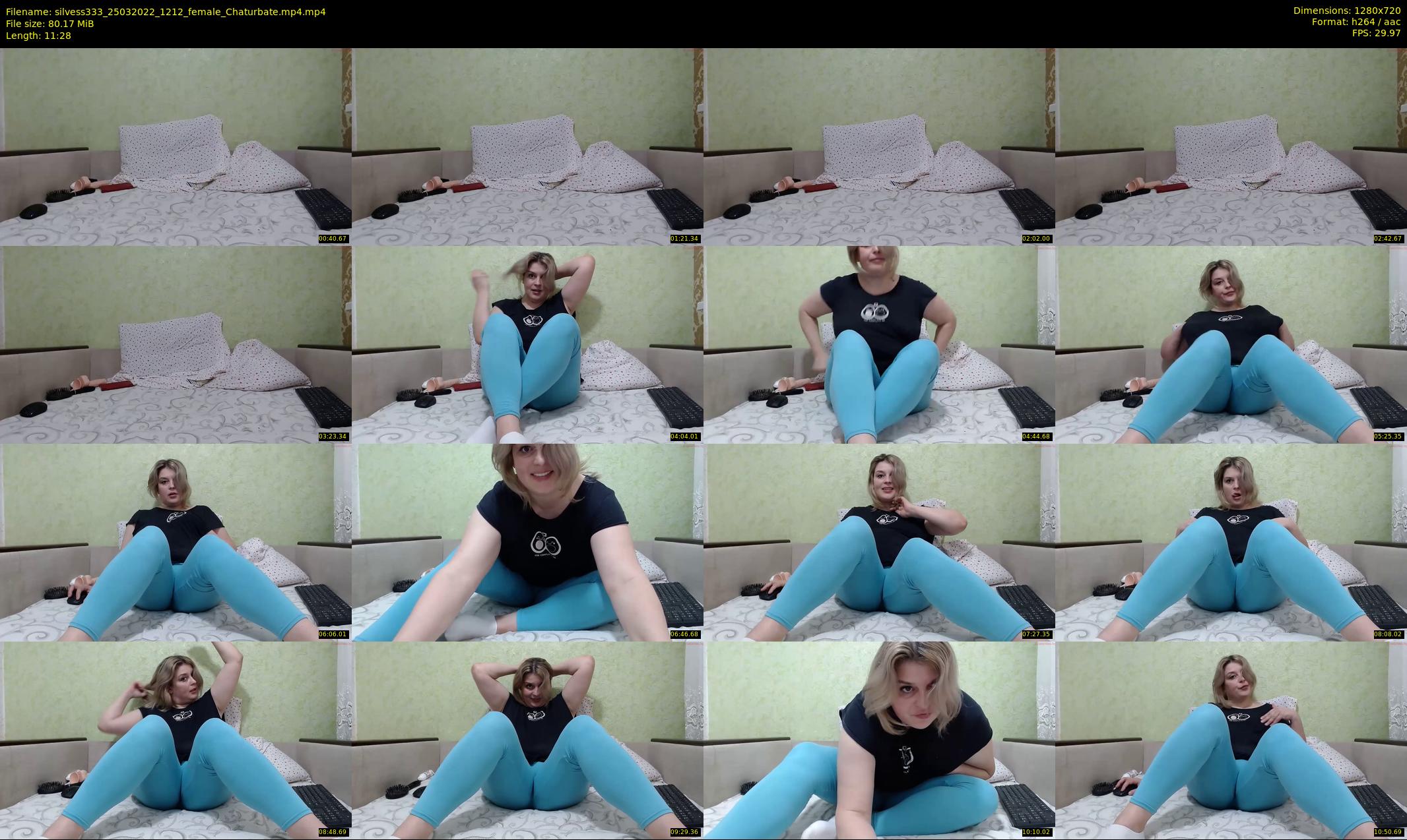 silvess333 — 12 minute Chaturbate female cam show recording, 720p, Mar 25, 2022