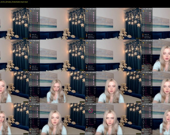 small_blondee — 12 minute Chaturbate female cam show recording, 720p, Mar 26, 2022