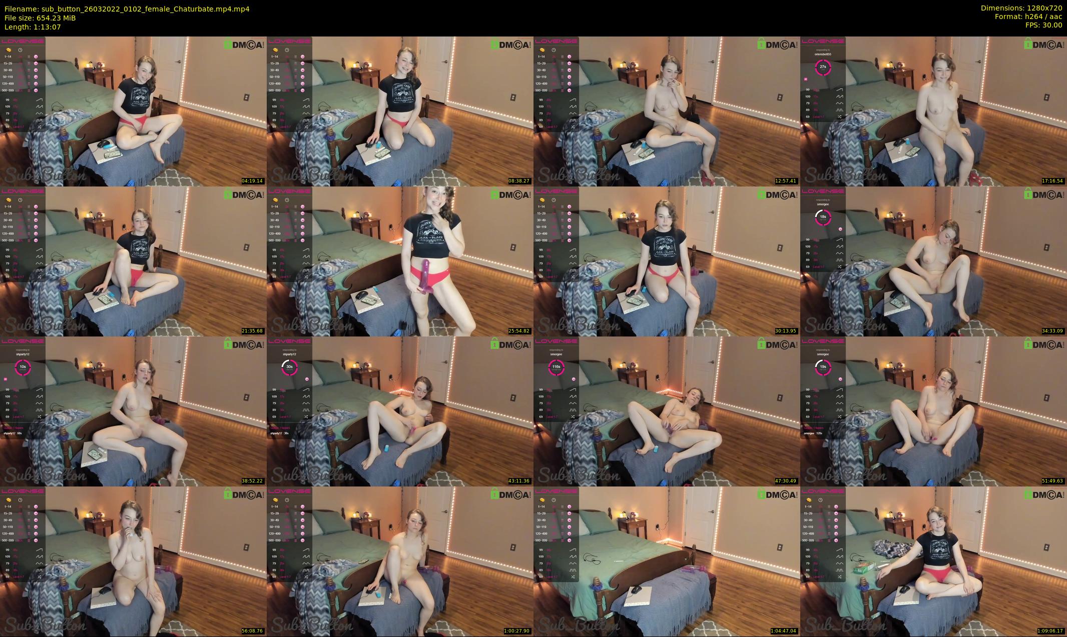sub_button — 74 minute Chaturbate female cam show recording, 720p, Mar 26, 2022