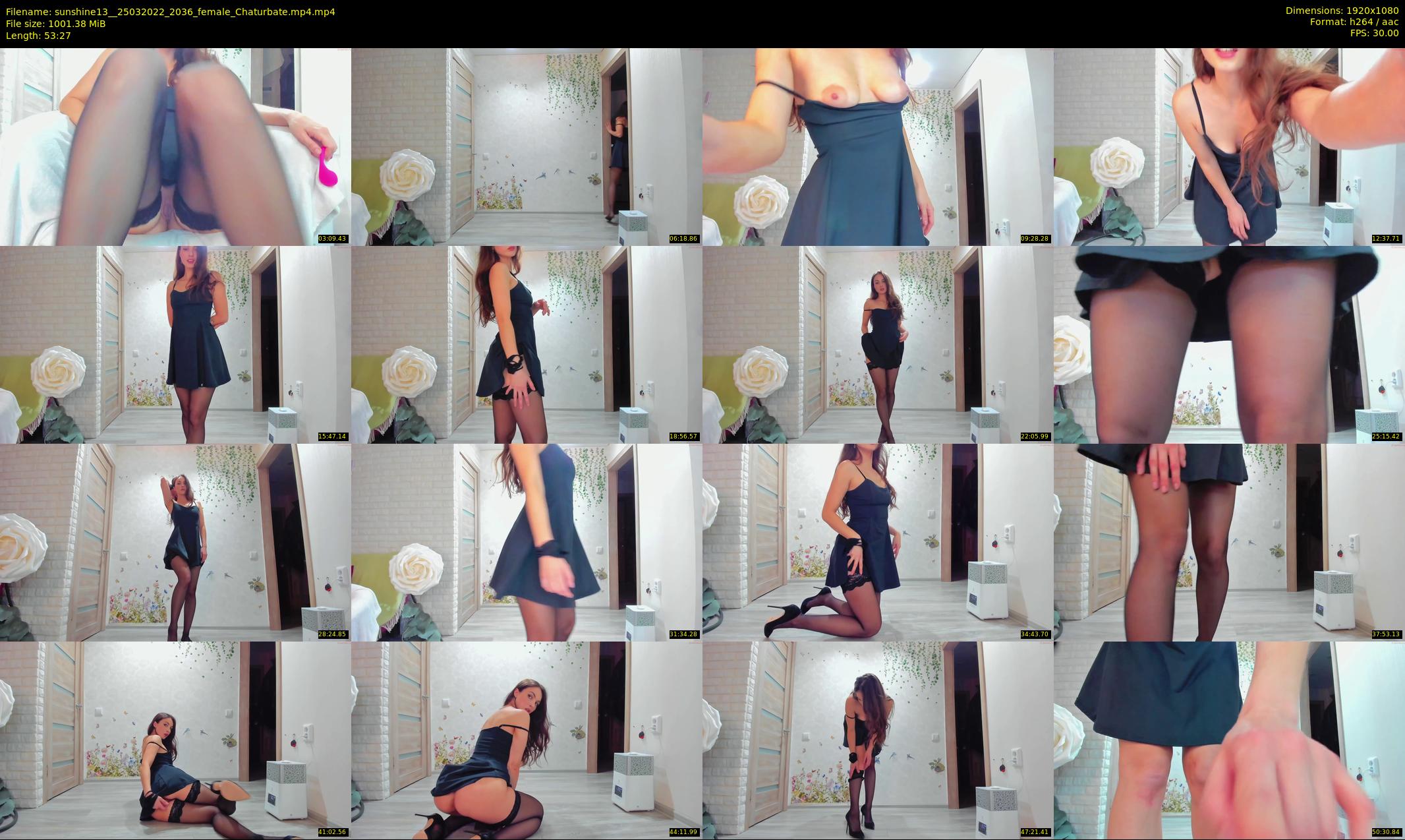 sunshine13_ — 54 minute Chaturbate female cam show recording, 1080p, Mar 25, 2022