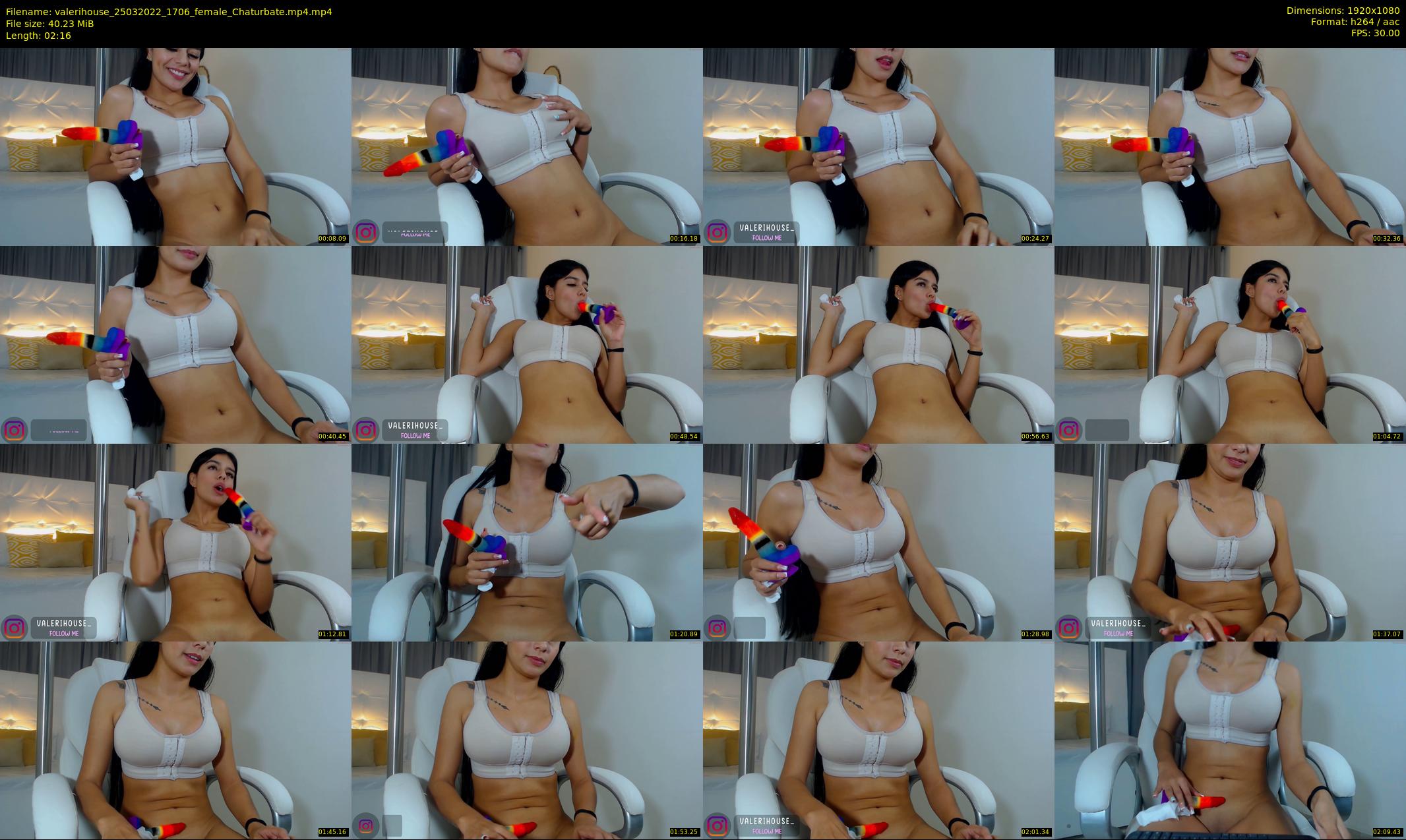 valerihouse — 3 minute Chaturbate female cam show recording, 1080p, Mar 25, 2022