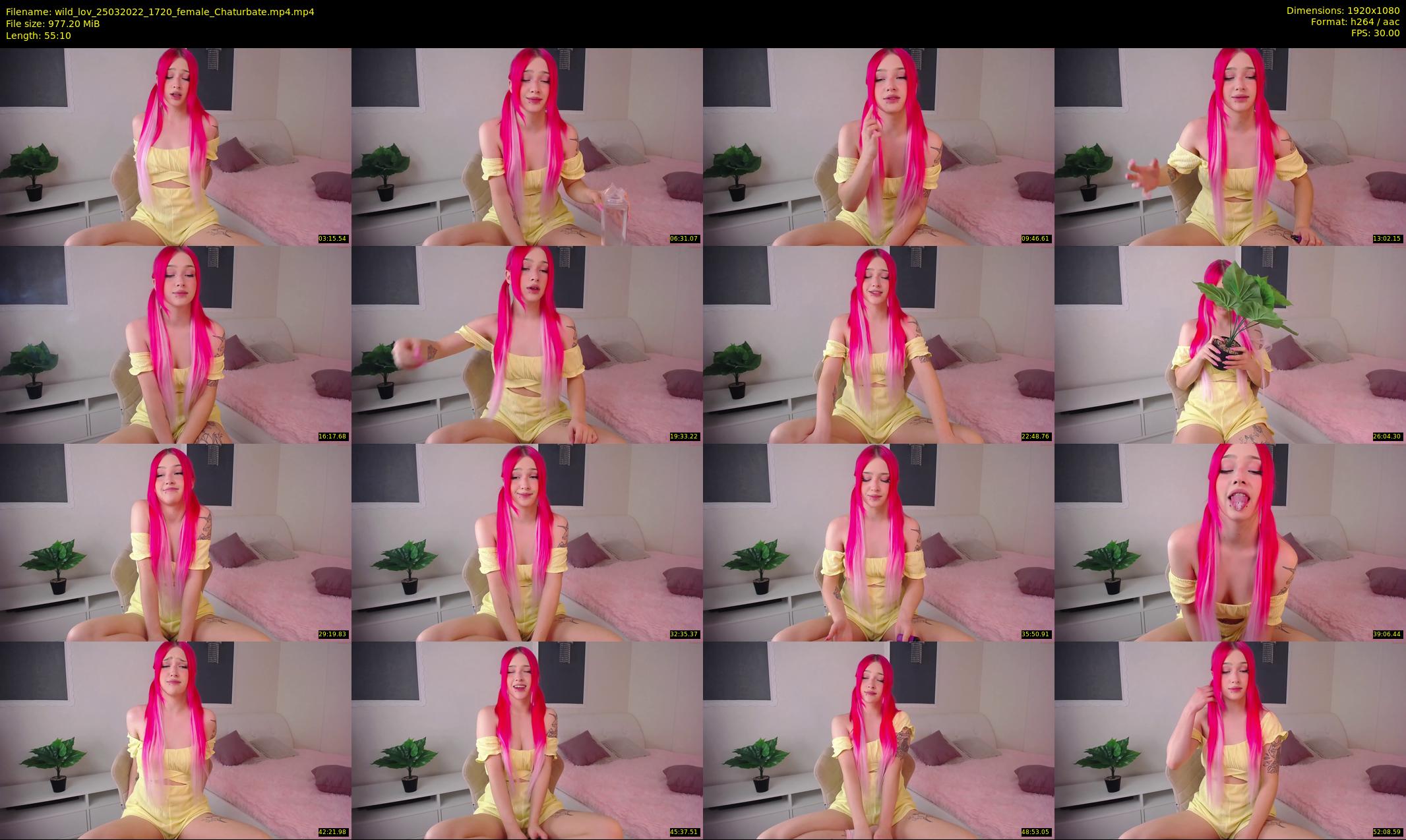 wild_lov — 56 minute Chaturbate female cam show recording, 1080p, Mar 25, 2022