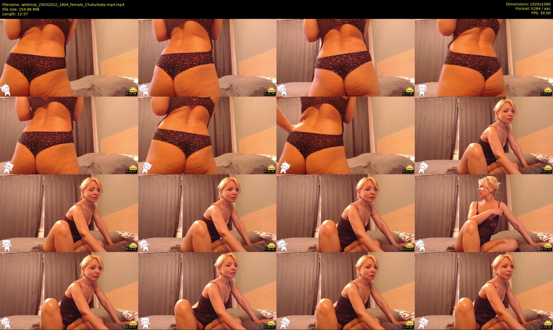 wildroze — 13 minute Chaturbate female cam show recording, 1080p, Mar 25, 2022