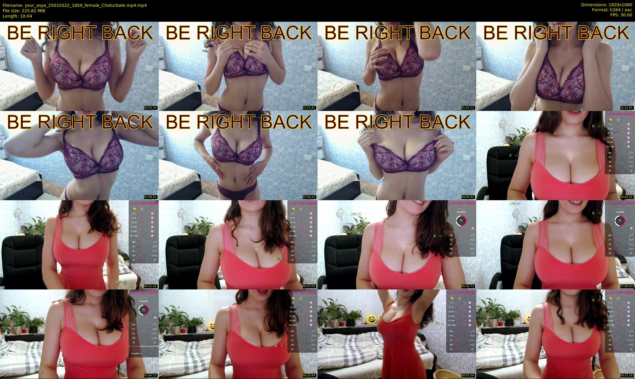 your_asya — 11 minute Chaturbate female cam show recording, 1080p, Mar 25, 2022