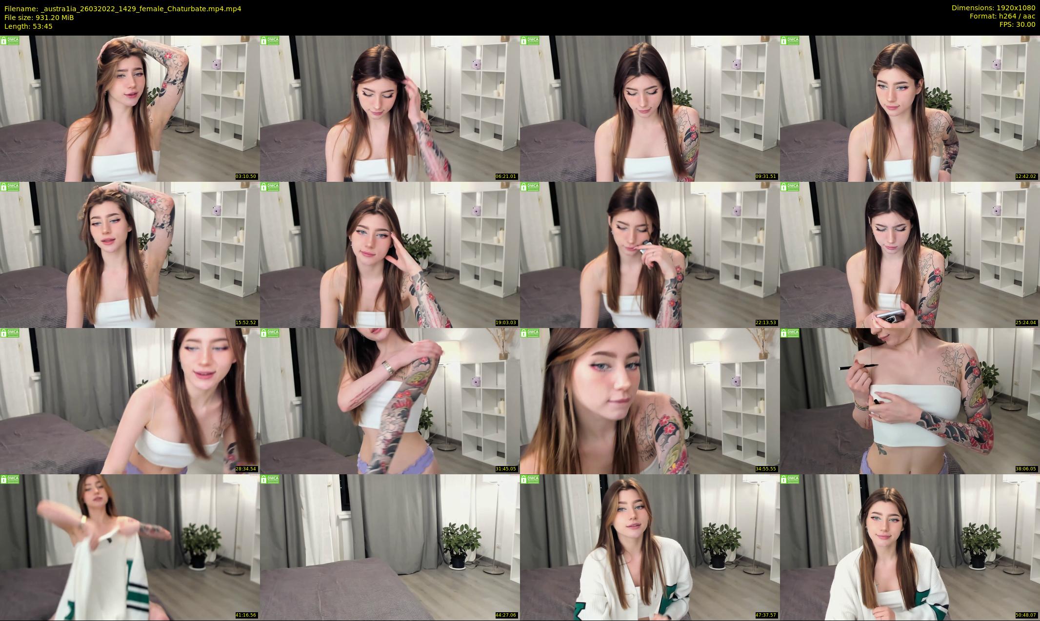_austra1ia — 54 minute Chaturbate female cam show recording, 1080p, Mar 26, 2022