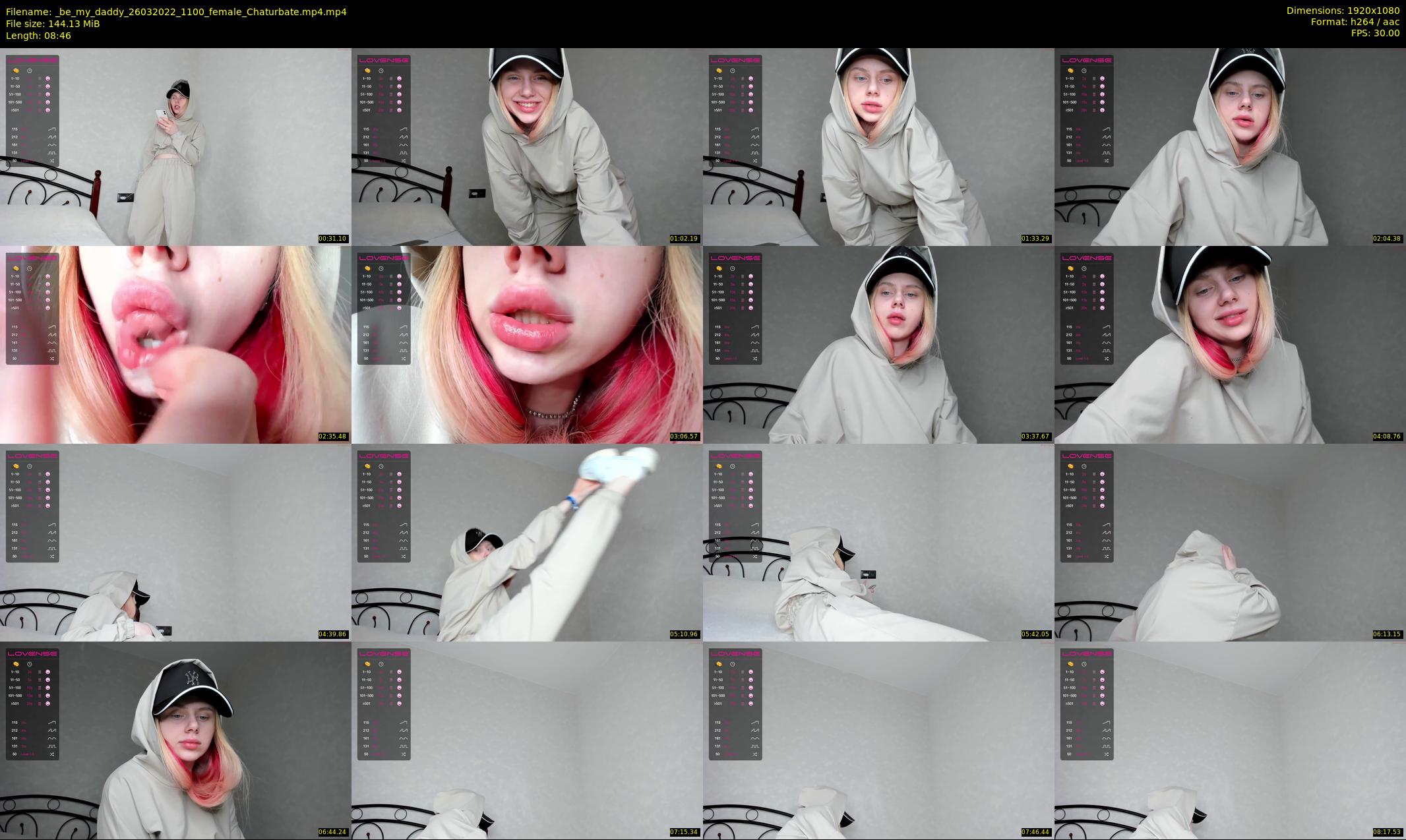 _be_my_daddy — 9 minute Chaturbate female cam show recording, 1080p, Mar 26, 2022