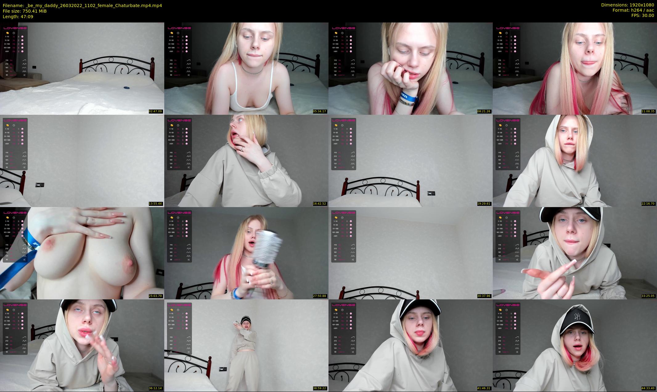 _be_my_daddy — 48 minute Chaturbate female cam show recording, 1080p, Mar 26, 2022